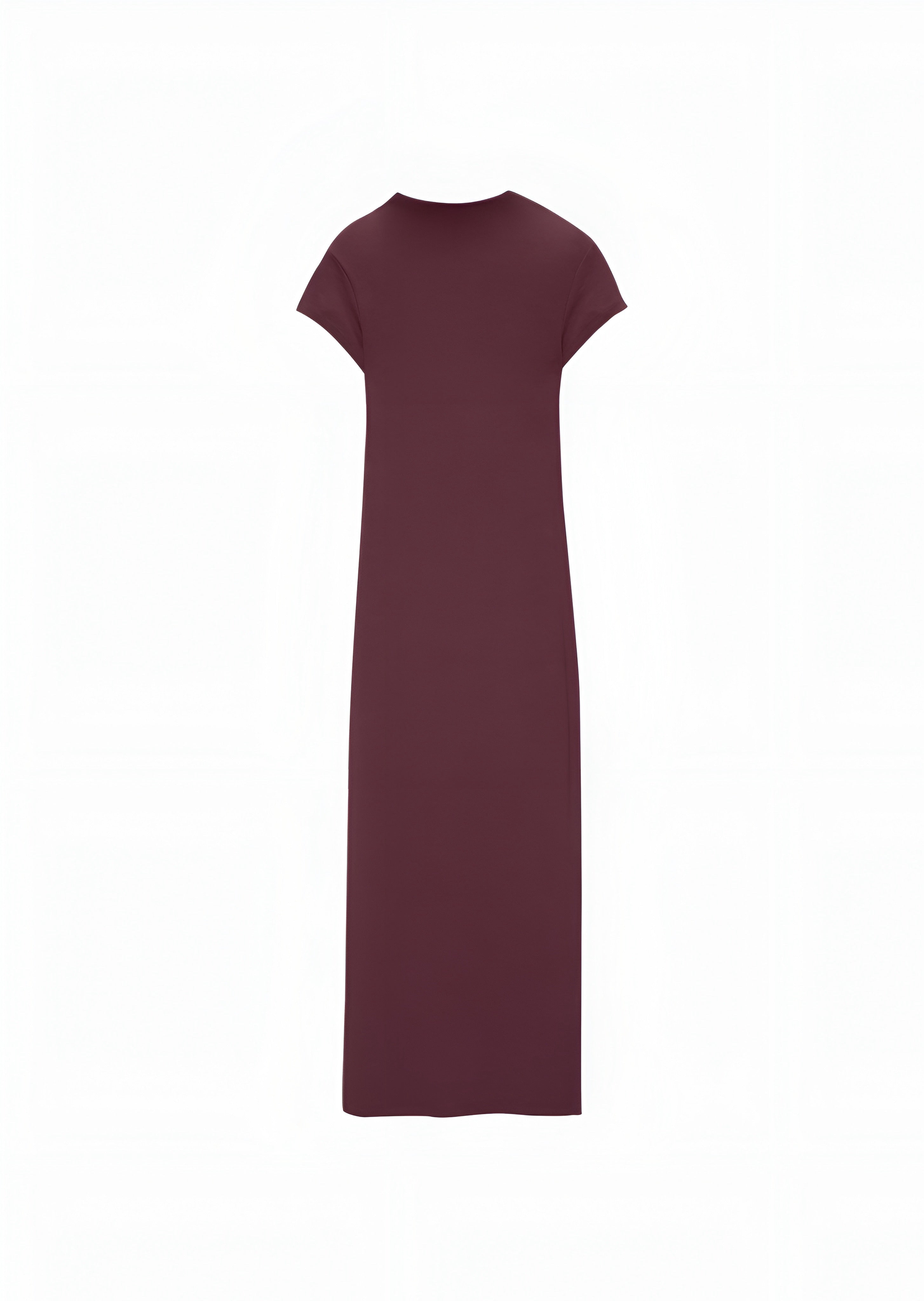 Jersey Dress - Bordeaux