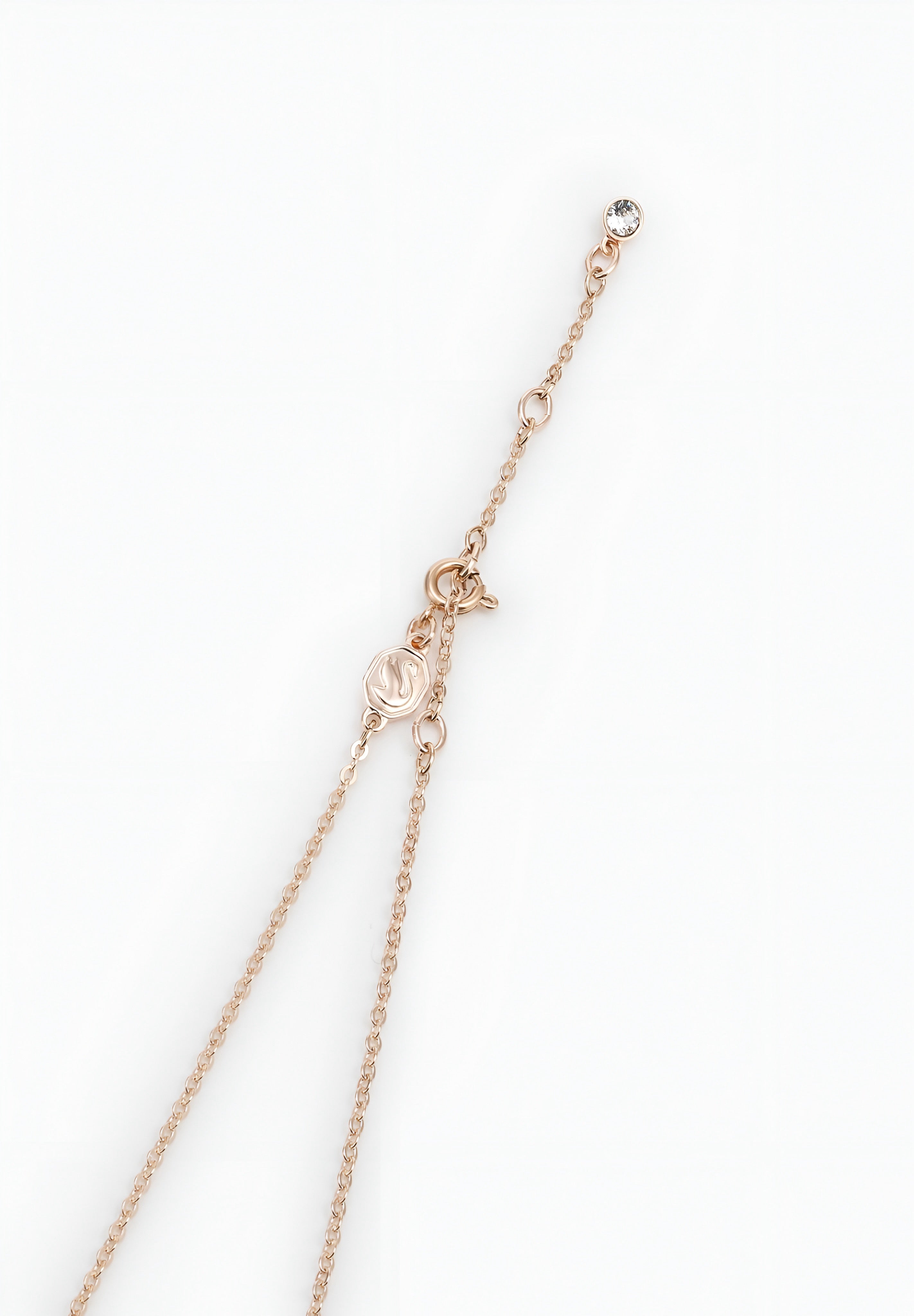 Swarovski - Volta Bow Necklace - Rose Gold-Coloured
