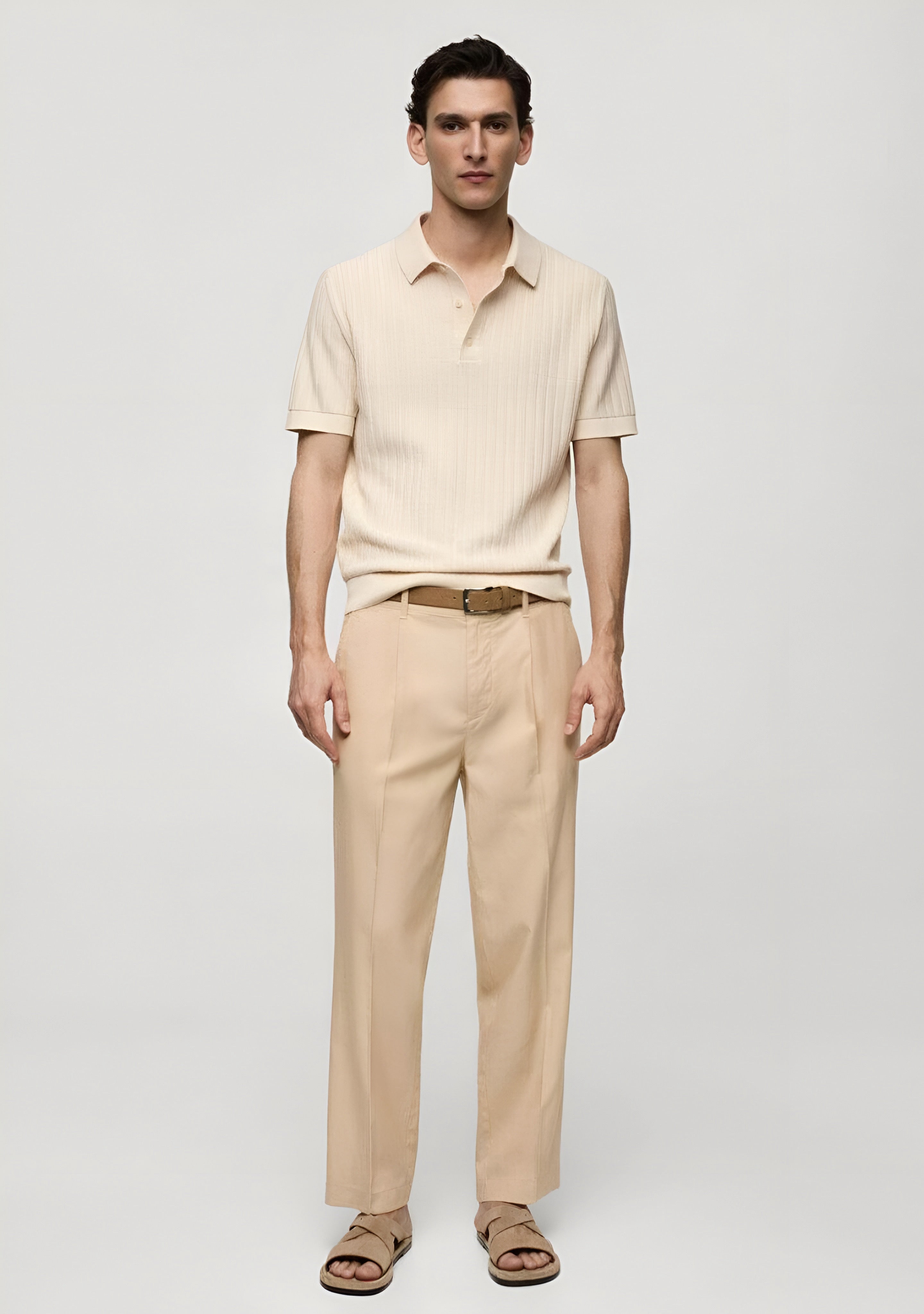 Mango FLOSS - Polo Shirt - Off-White