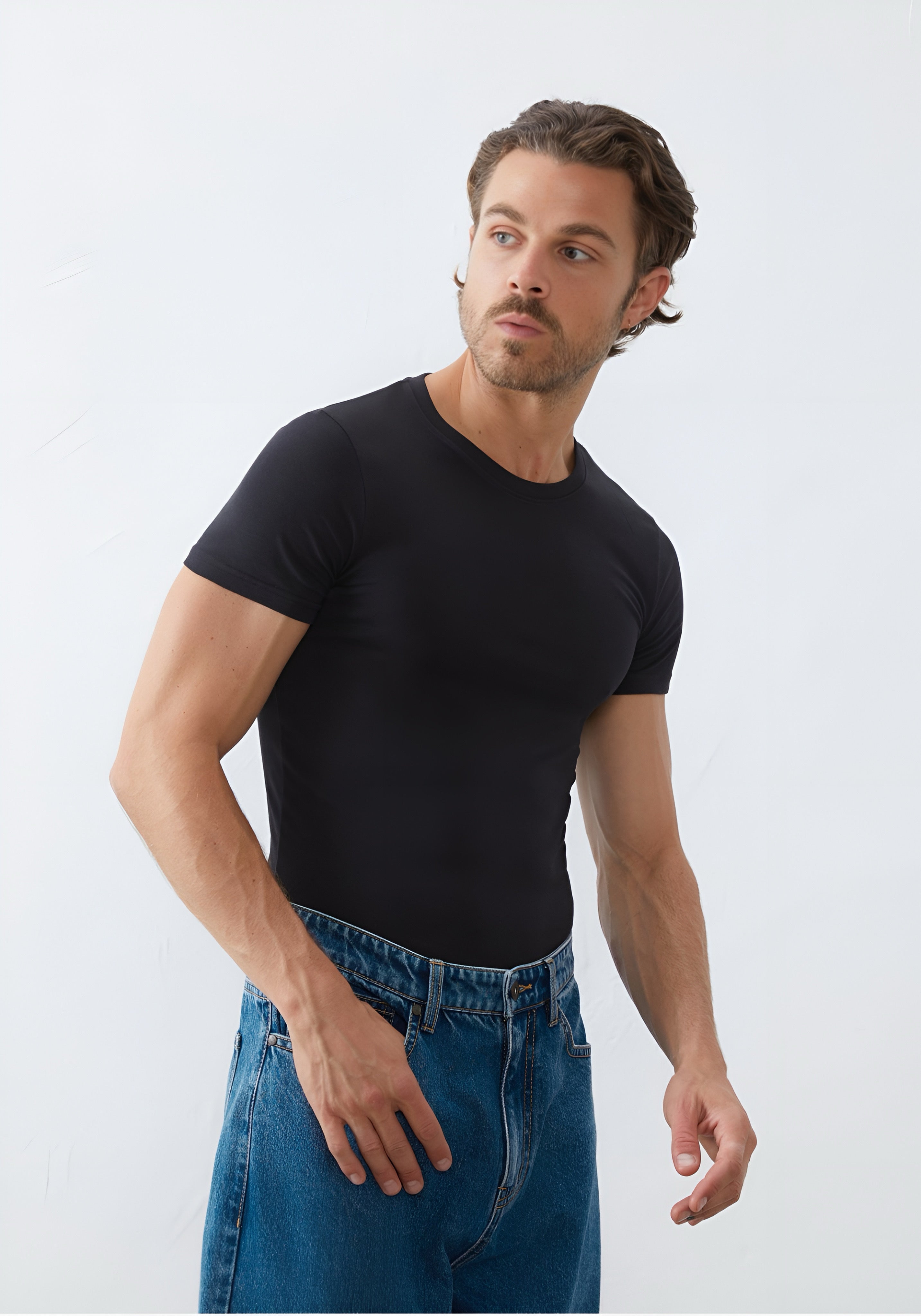Pier One Basic T-Shirt – Black