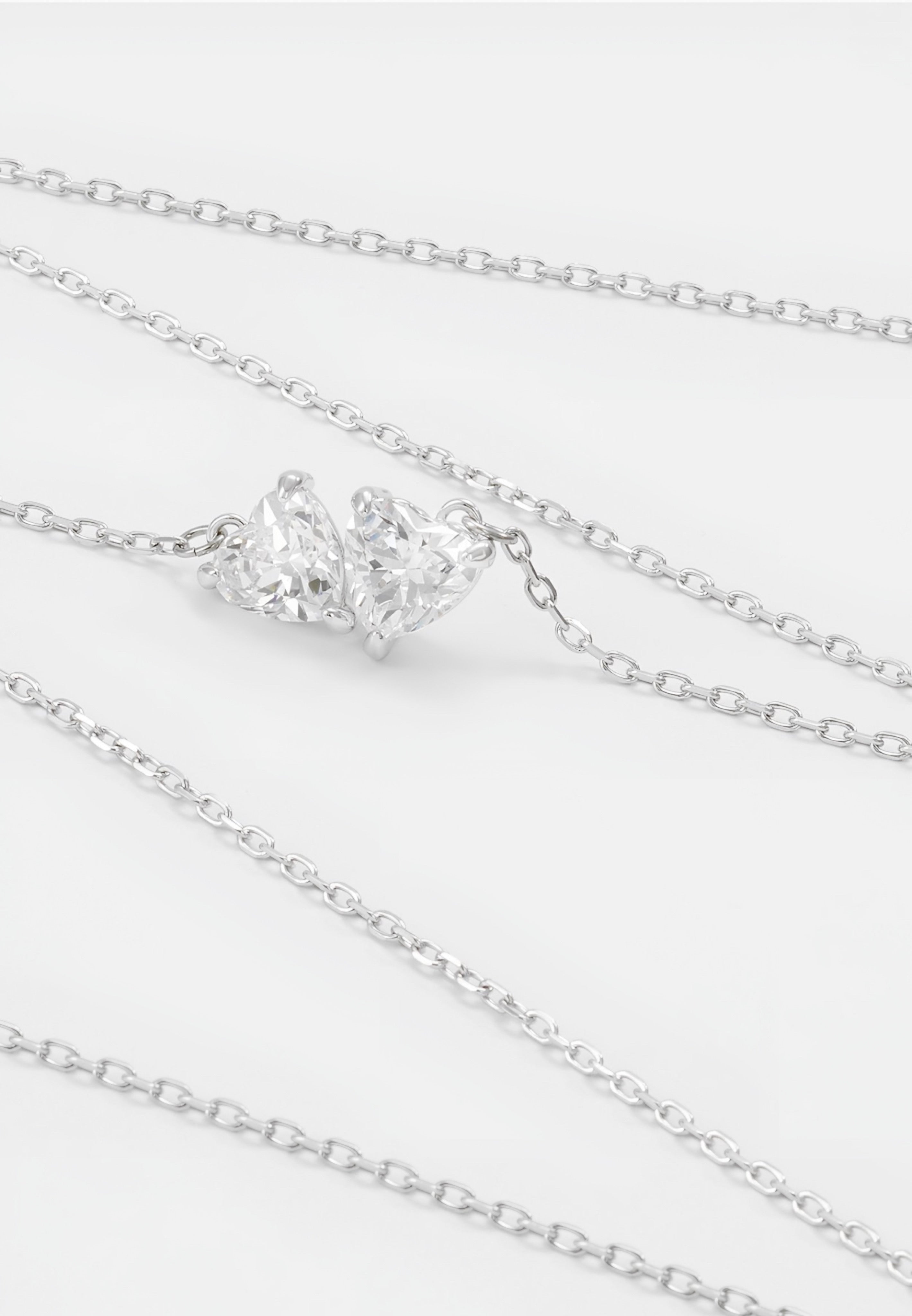 Swarovski - Mesmera Necklace Heart - White