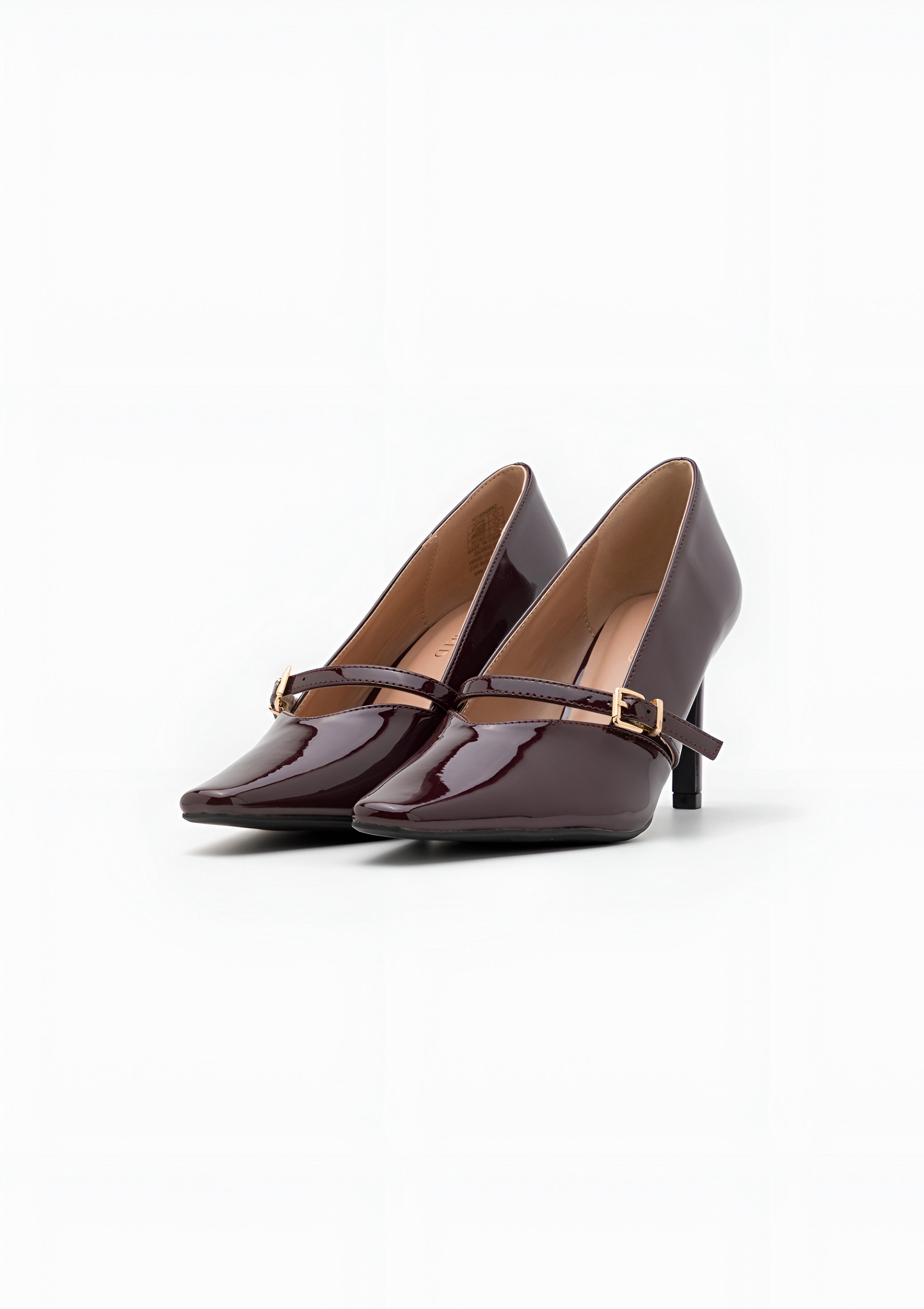 Anna Field Pumps – Dark Red