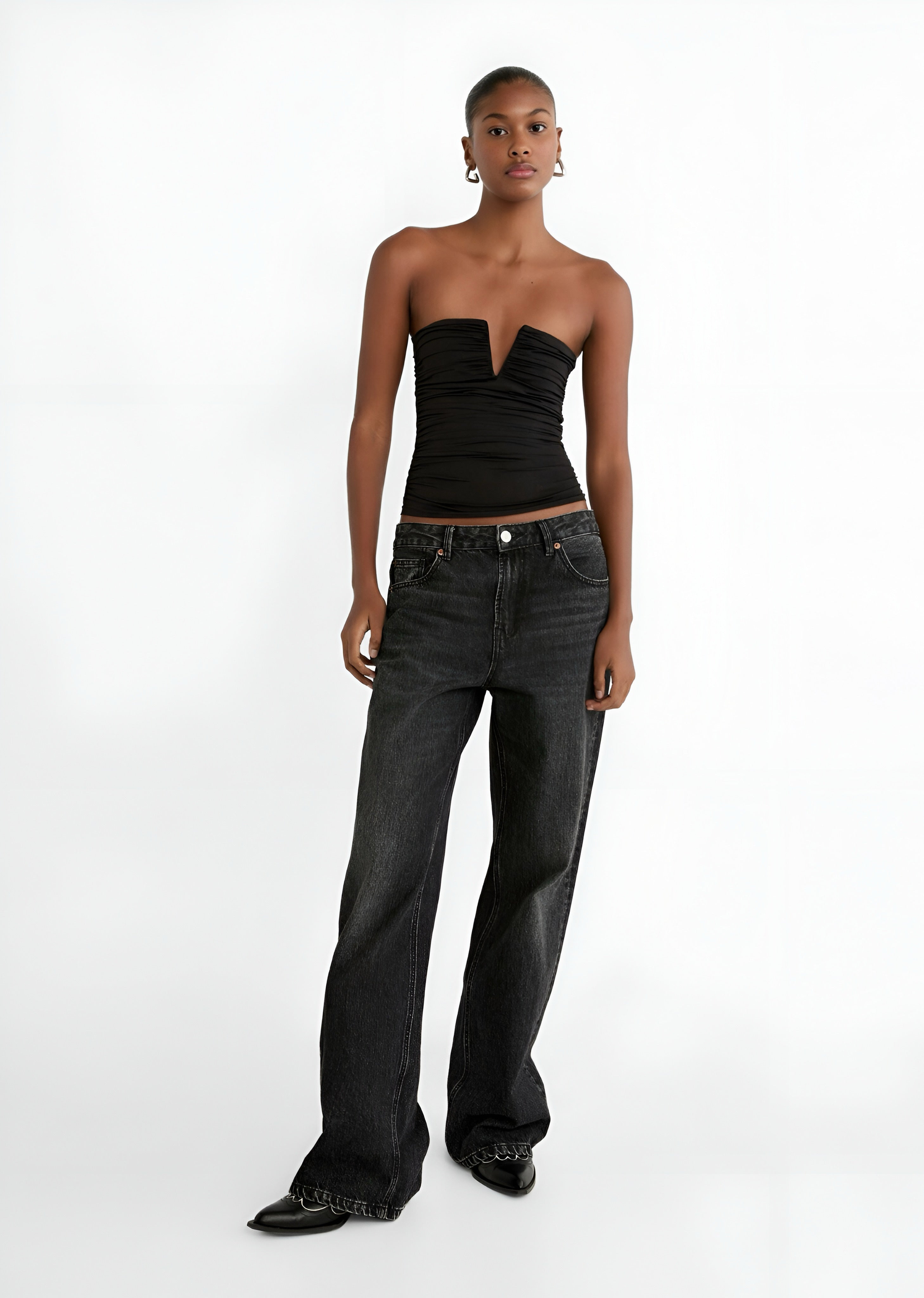 Stradivarius Top - Black