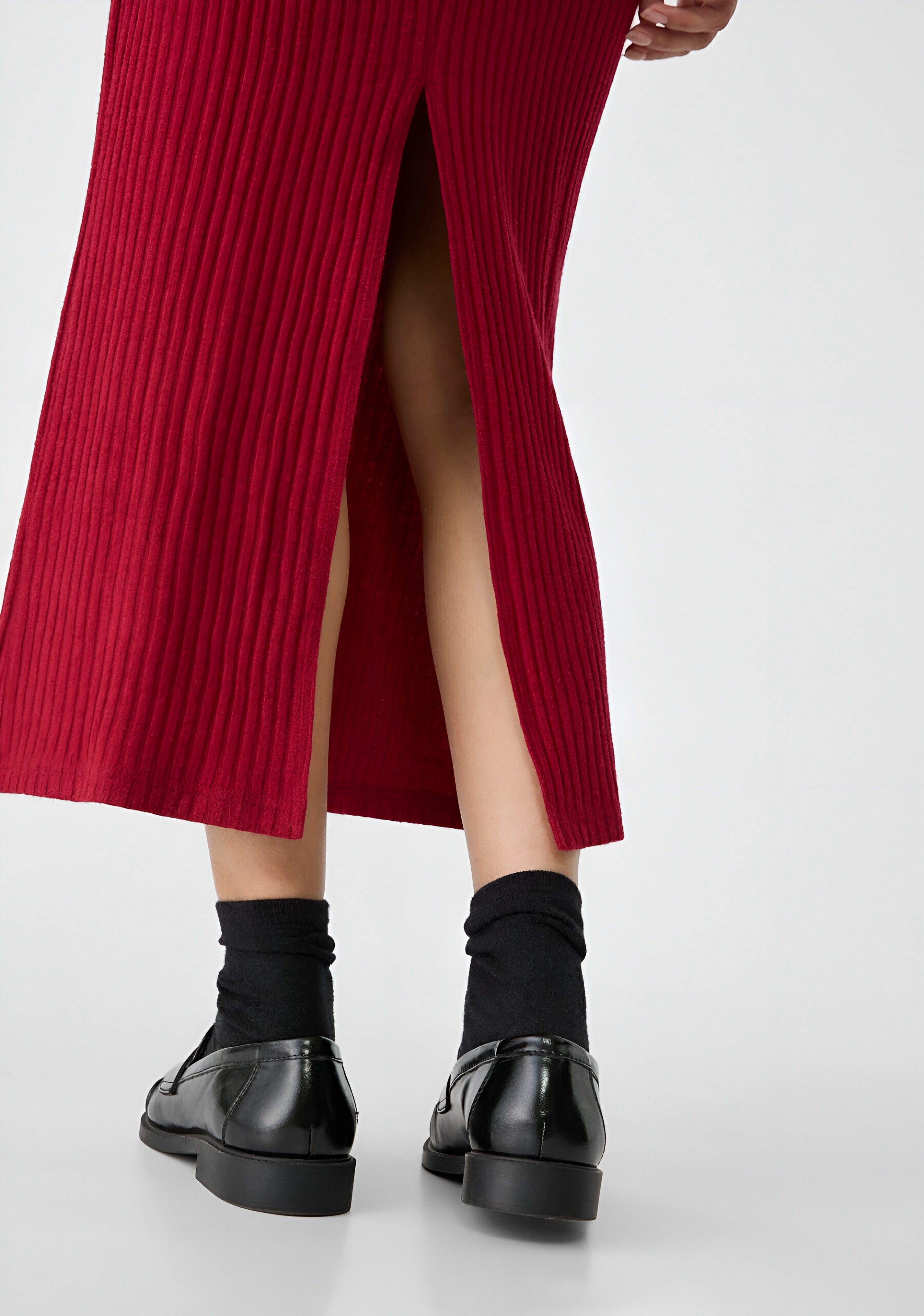 KNIT - Casual Dress - Bordeaux