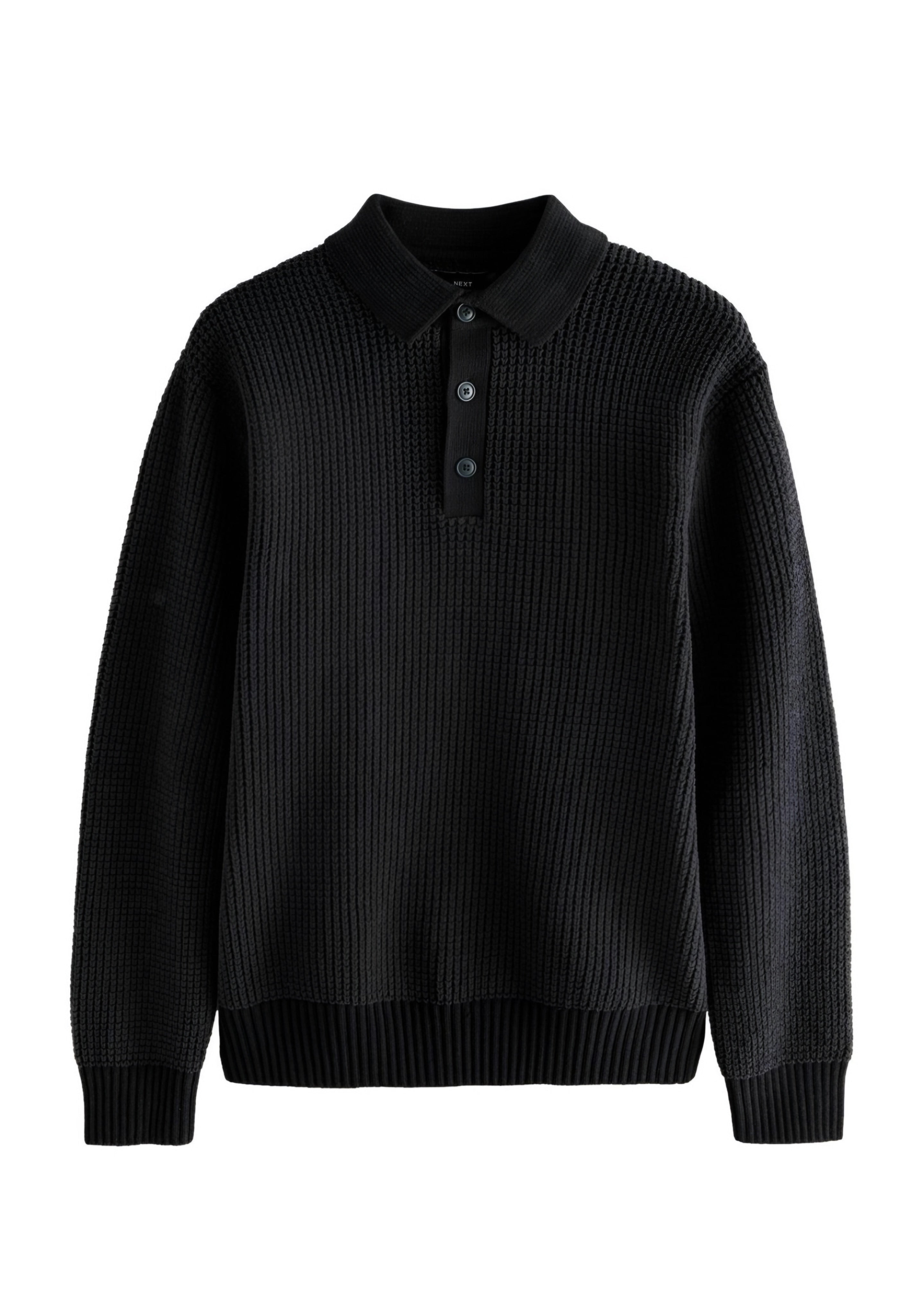 Knitted Sweater - Black