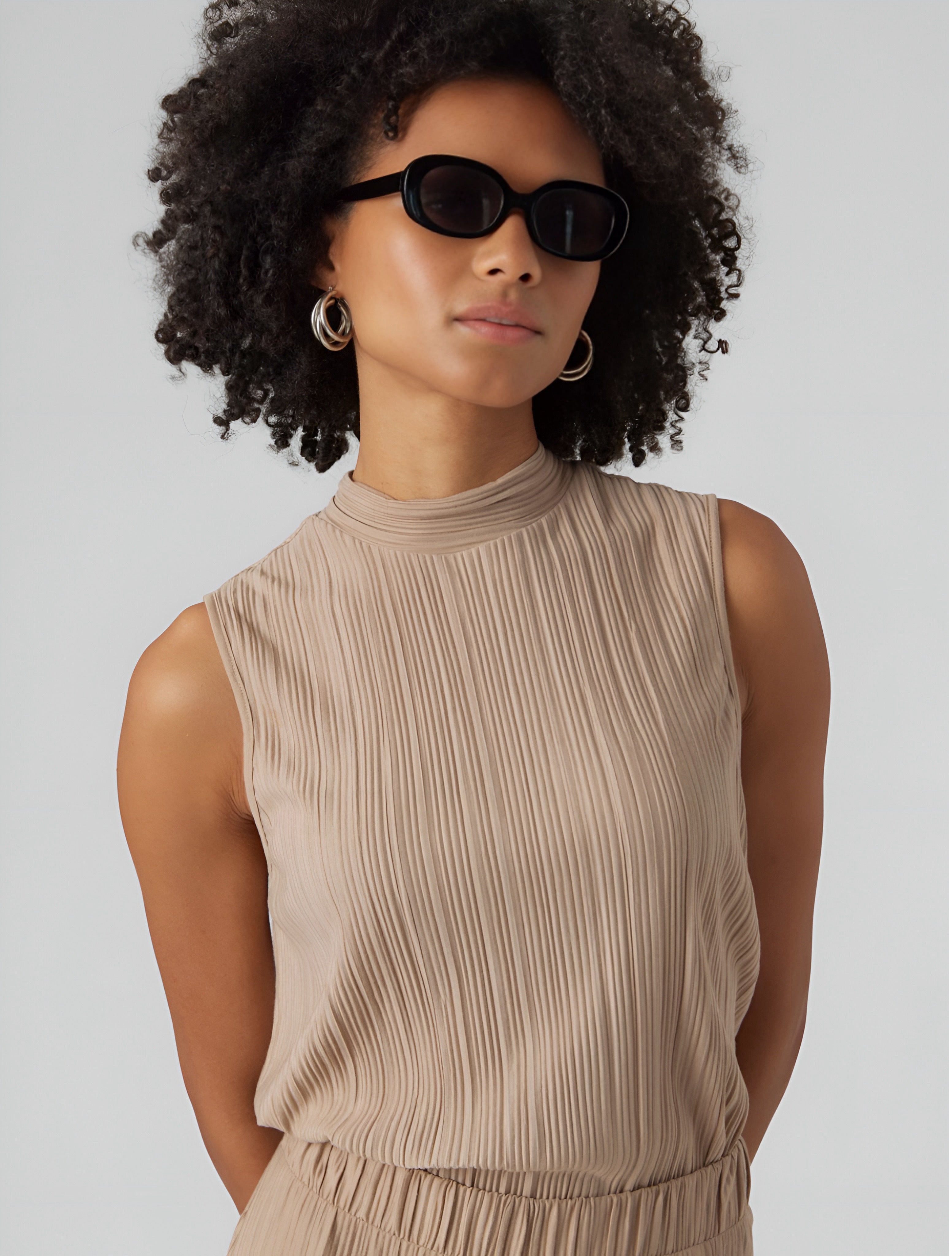 Vero Moda - VMCIRA Top - Silver Mink