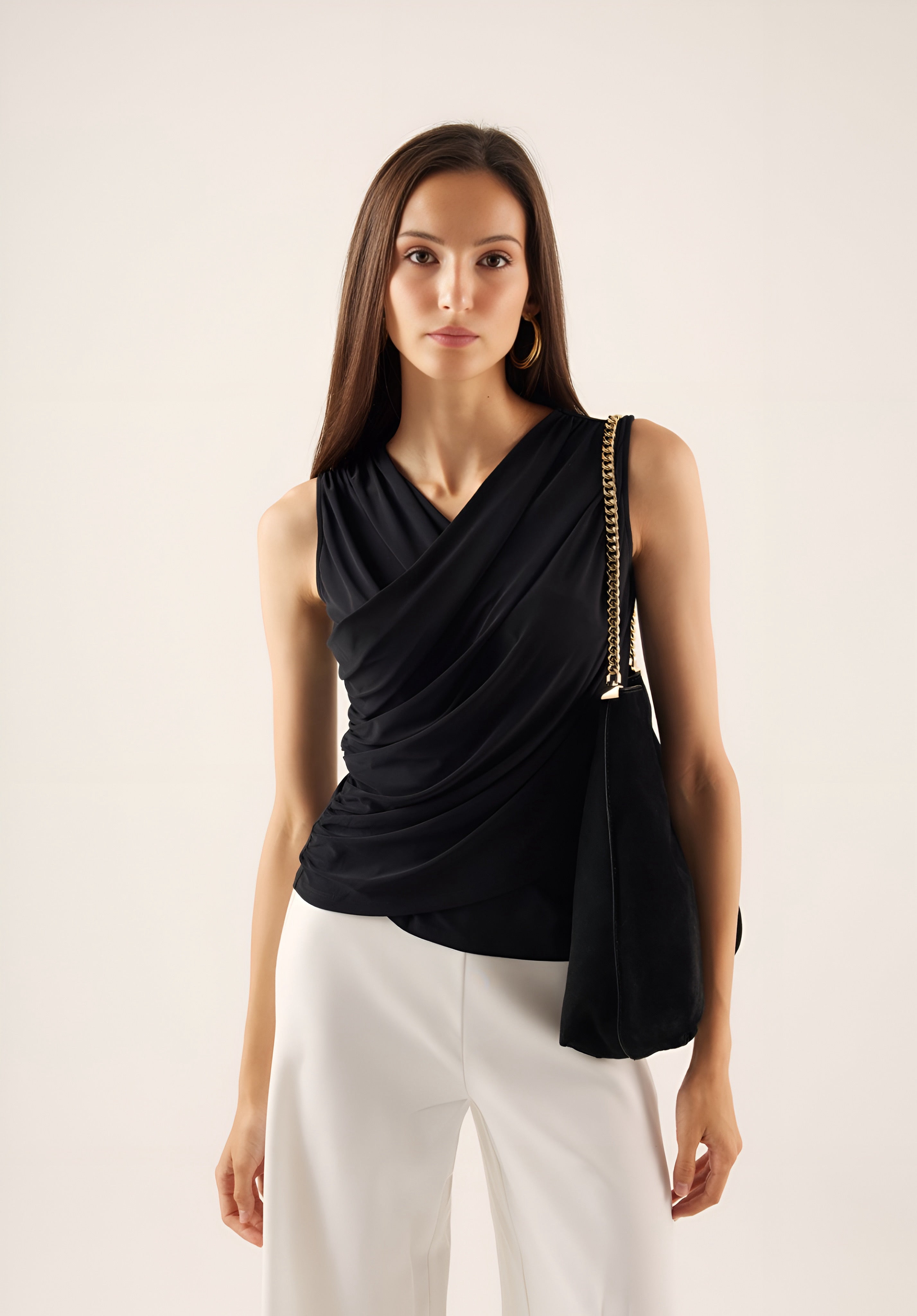 Anna Field - Top - Black
