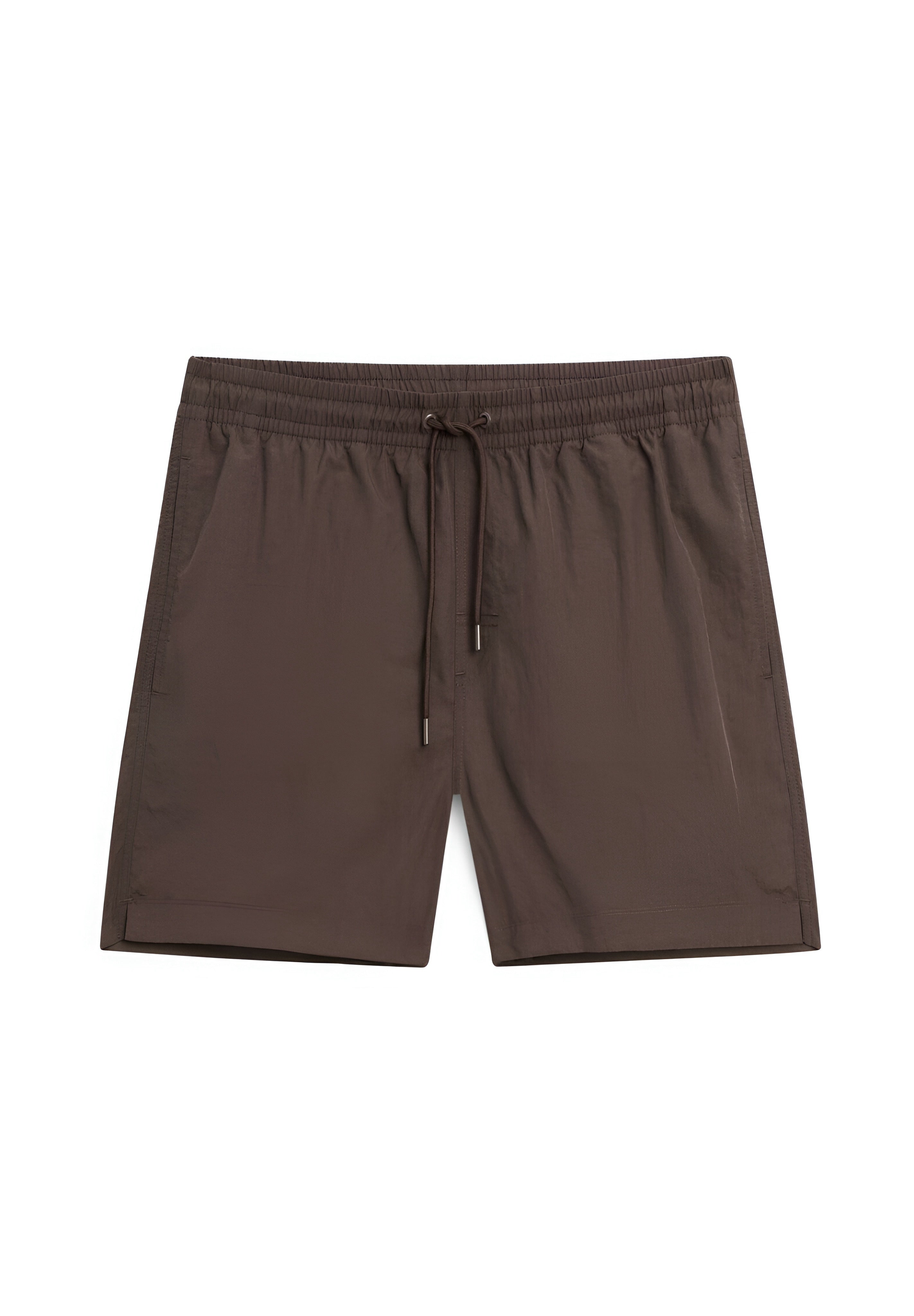 MASSIMO DUTTI PLAIN - SWIM SHORTS - BORDEAUX