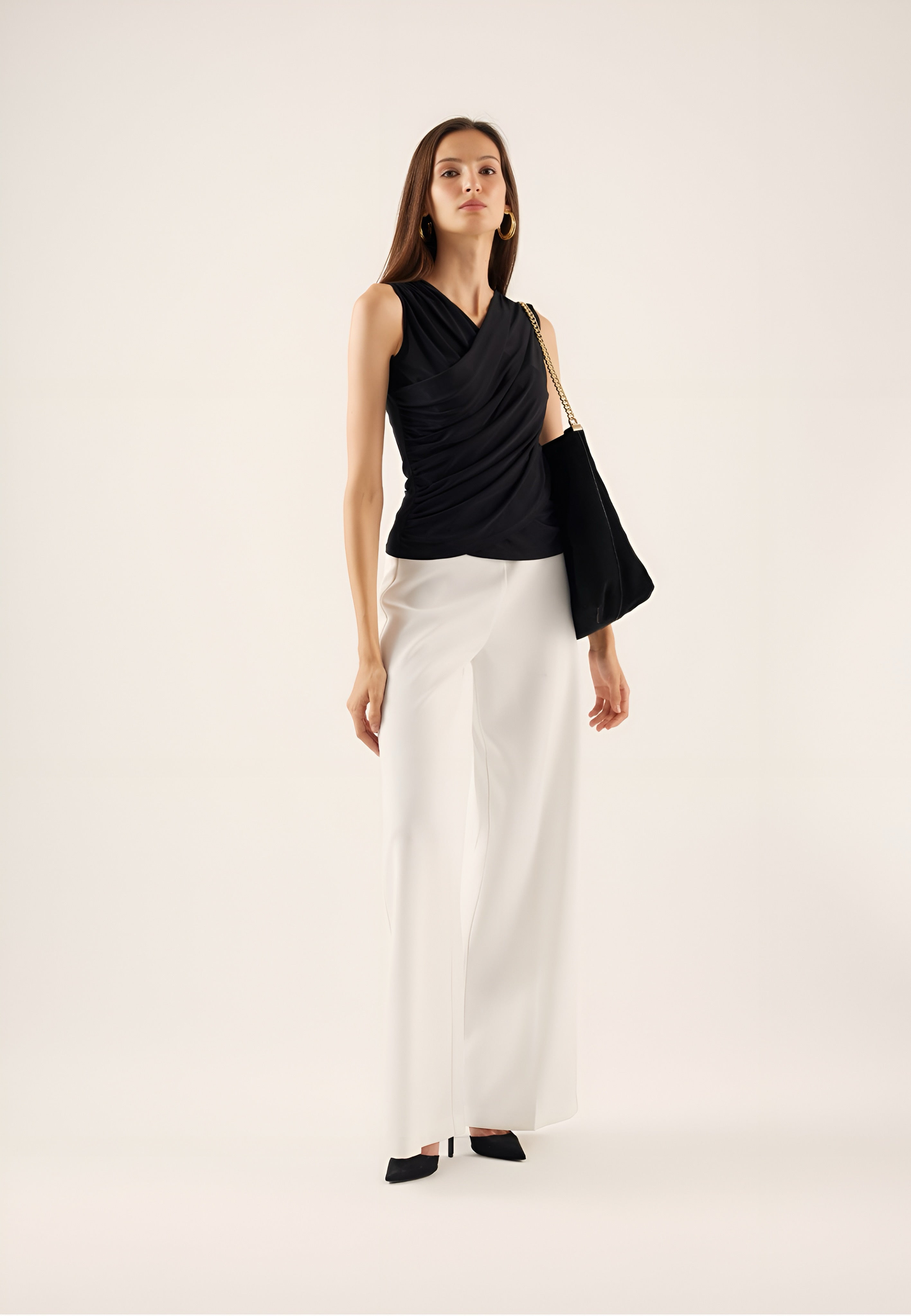 Anna Field - Top - Black