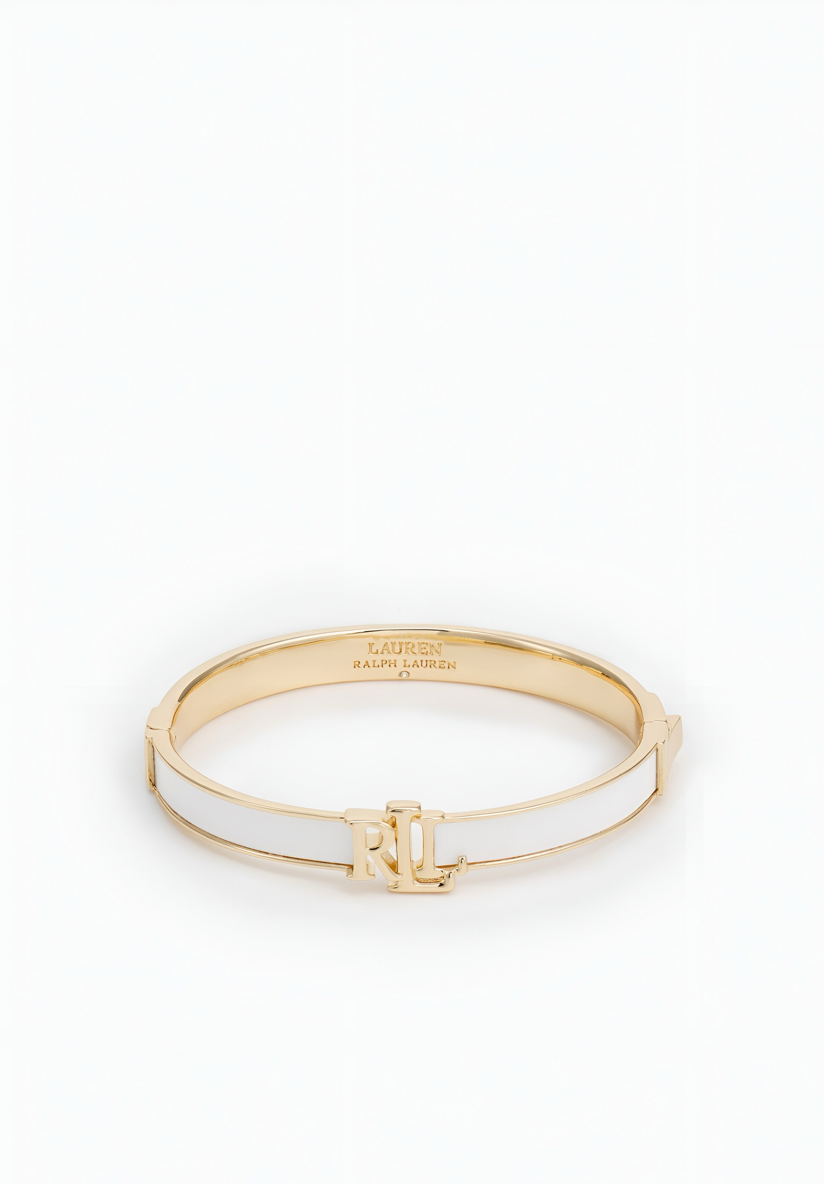 Lauren Ralph Lauren - HINGE BANGLE - Bracelet - Gold-Coloured/White