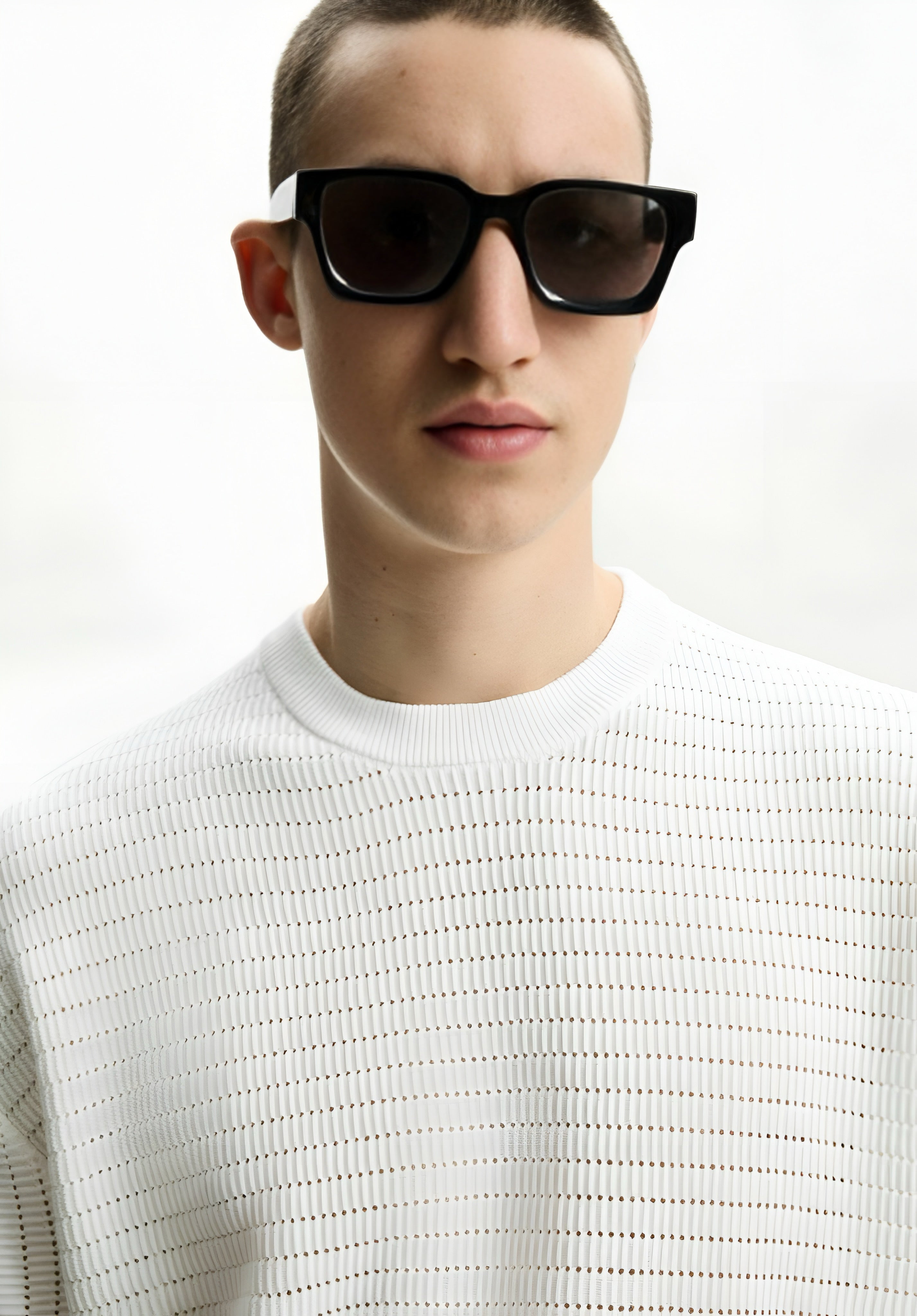 Bershka - Basic T-Shirt - White