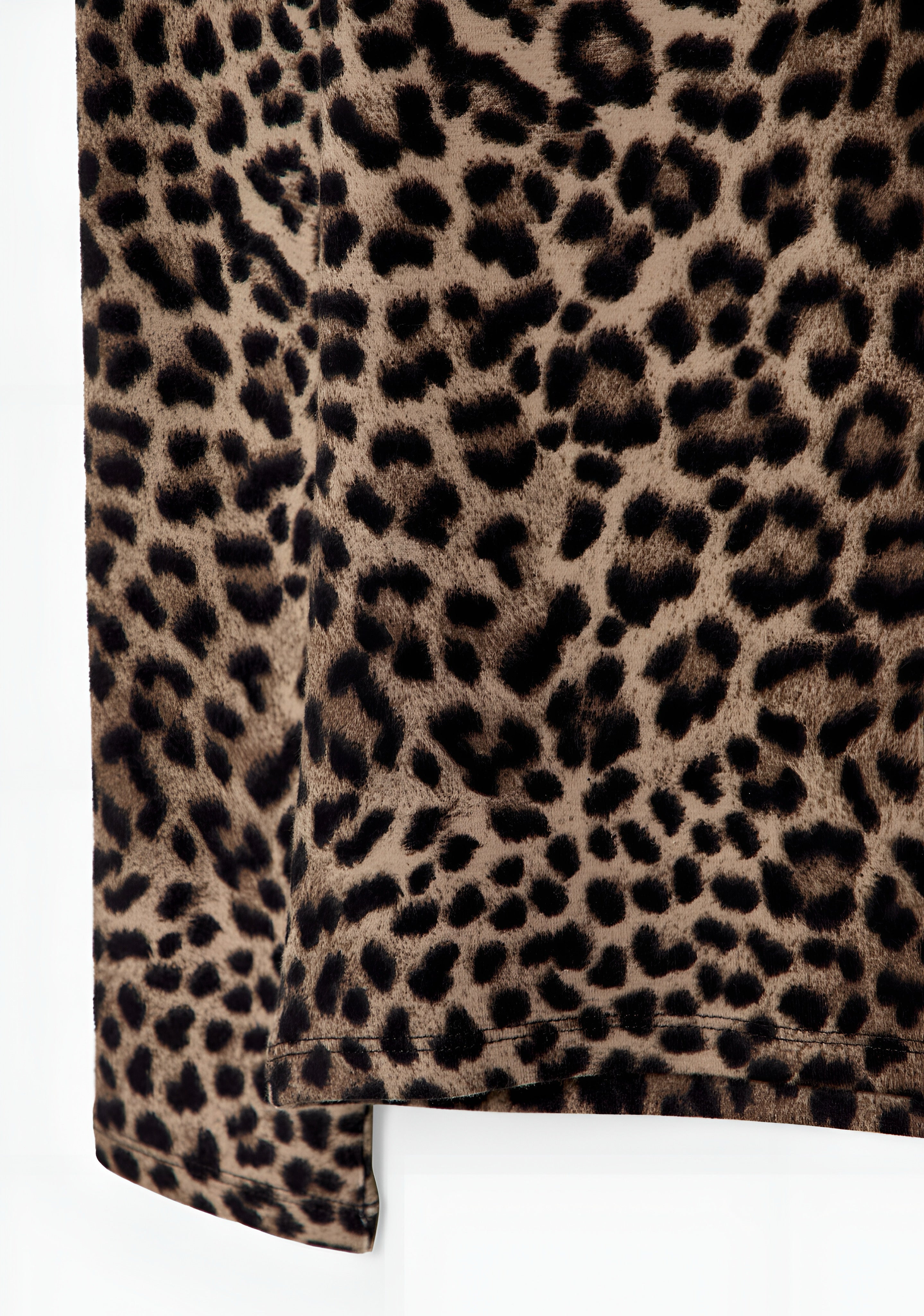 Stradivarius ANIMAL - Long Sleeve Top - Dark Brown