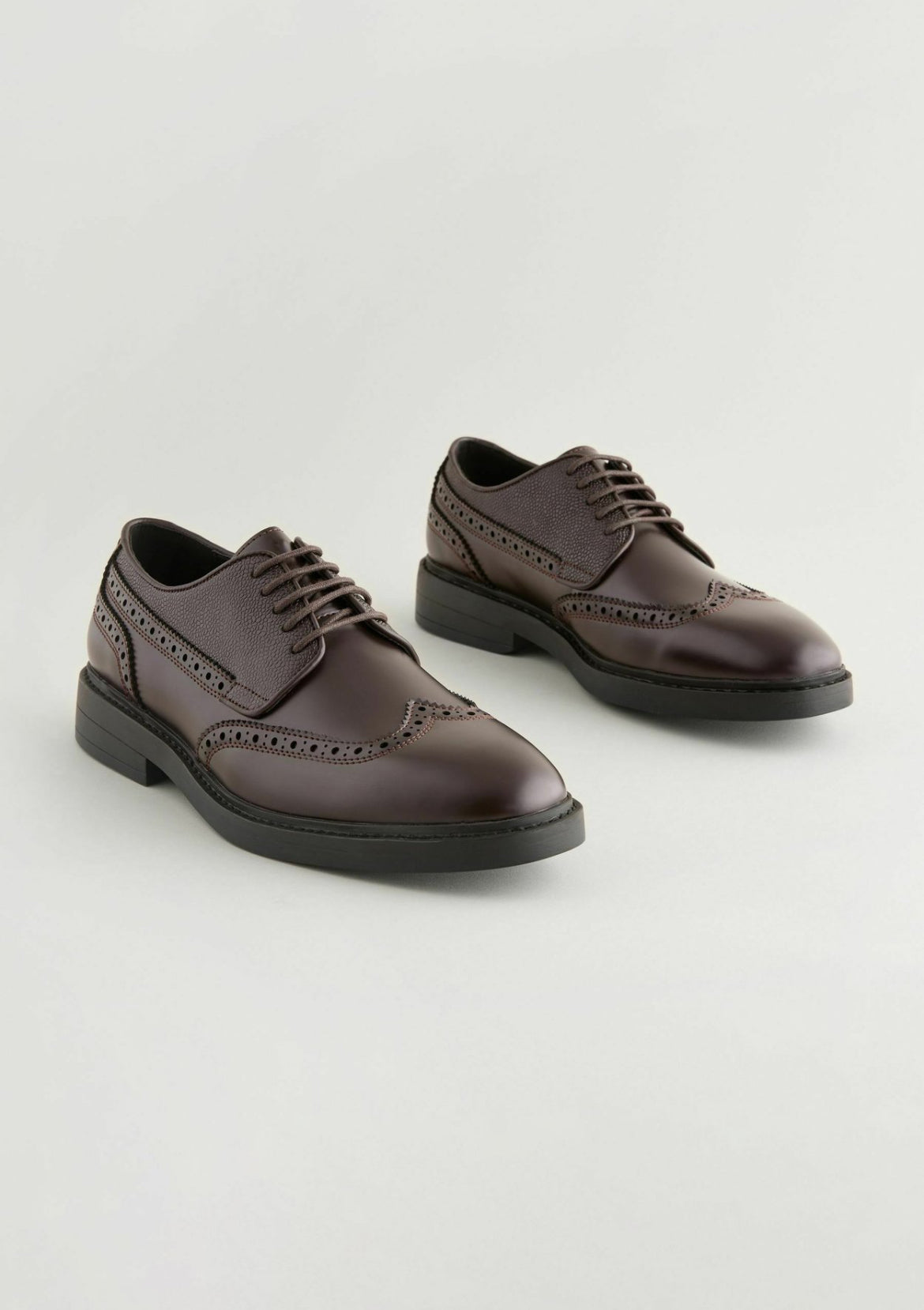 BROGUE - REGULAR FIT - Lace Up Shoes - Brown