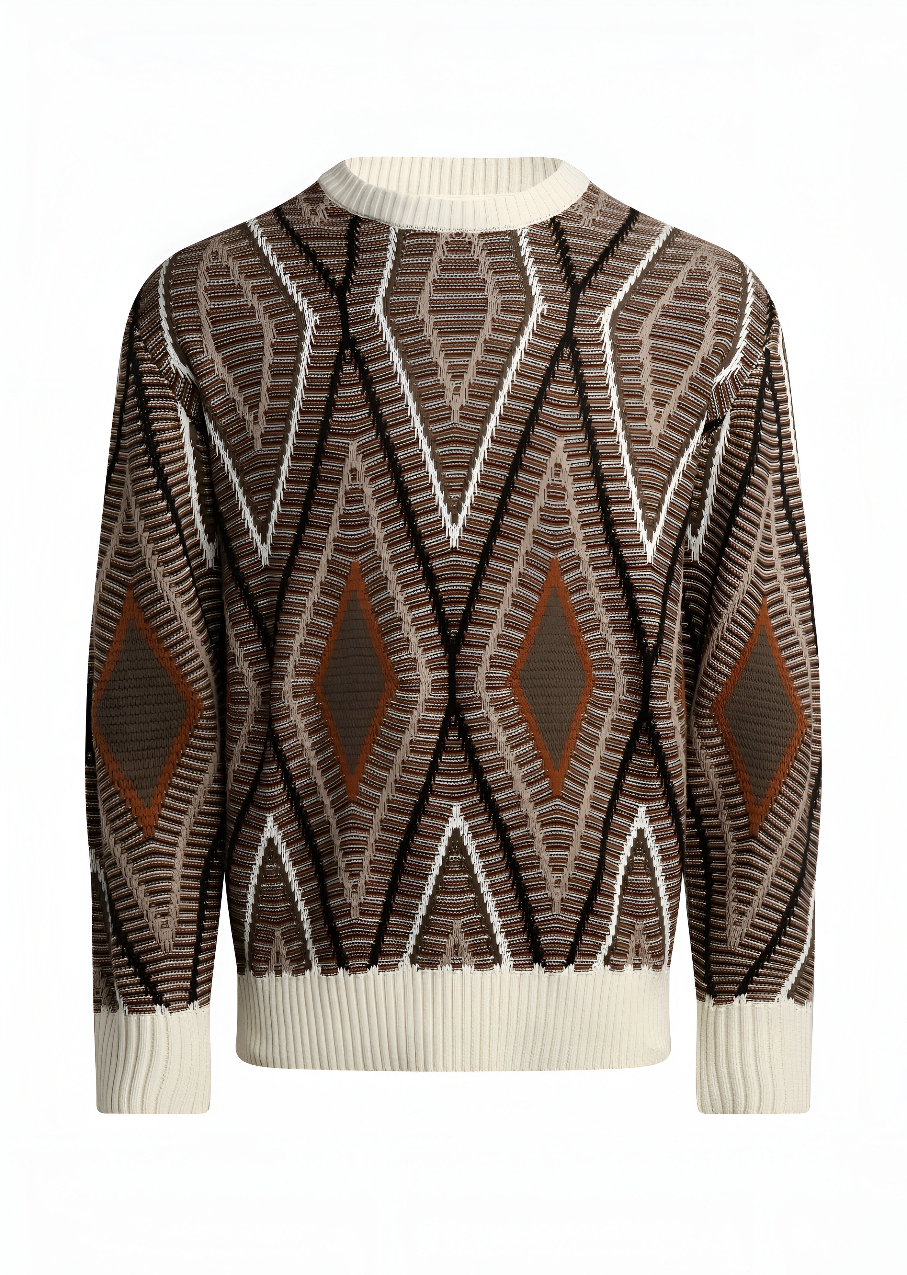 Redefined Rebel DEAN BOXY FIT - Sweater - vintage khaki