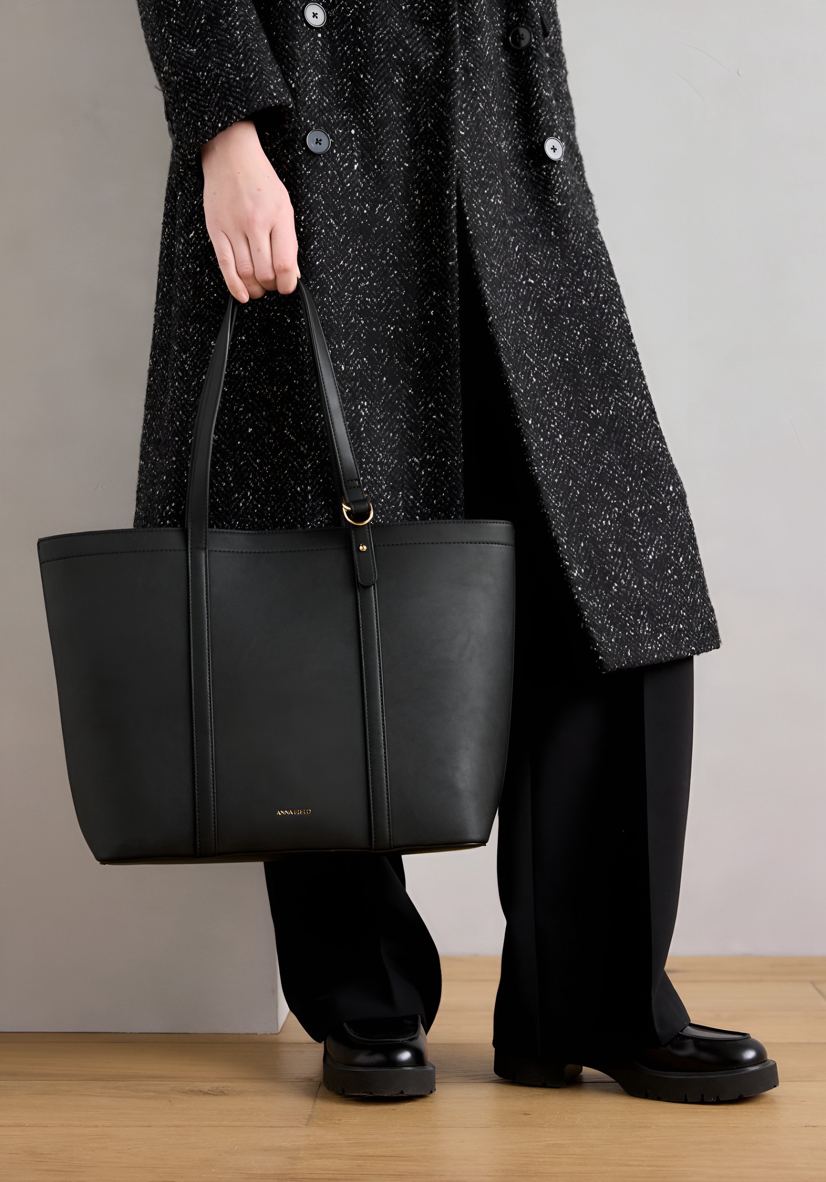 Anna Field - Shopping Bag - Black
