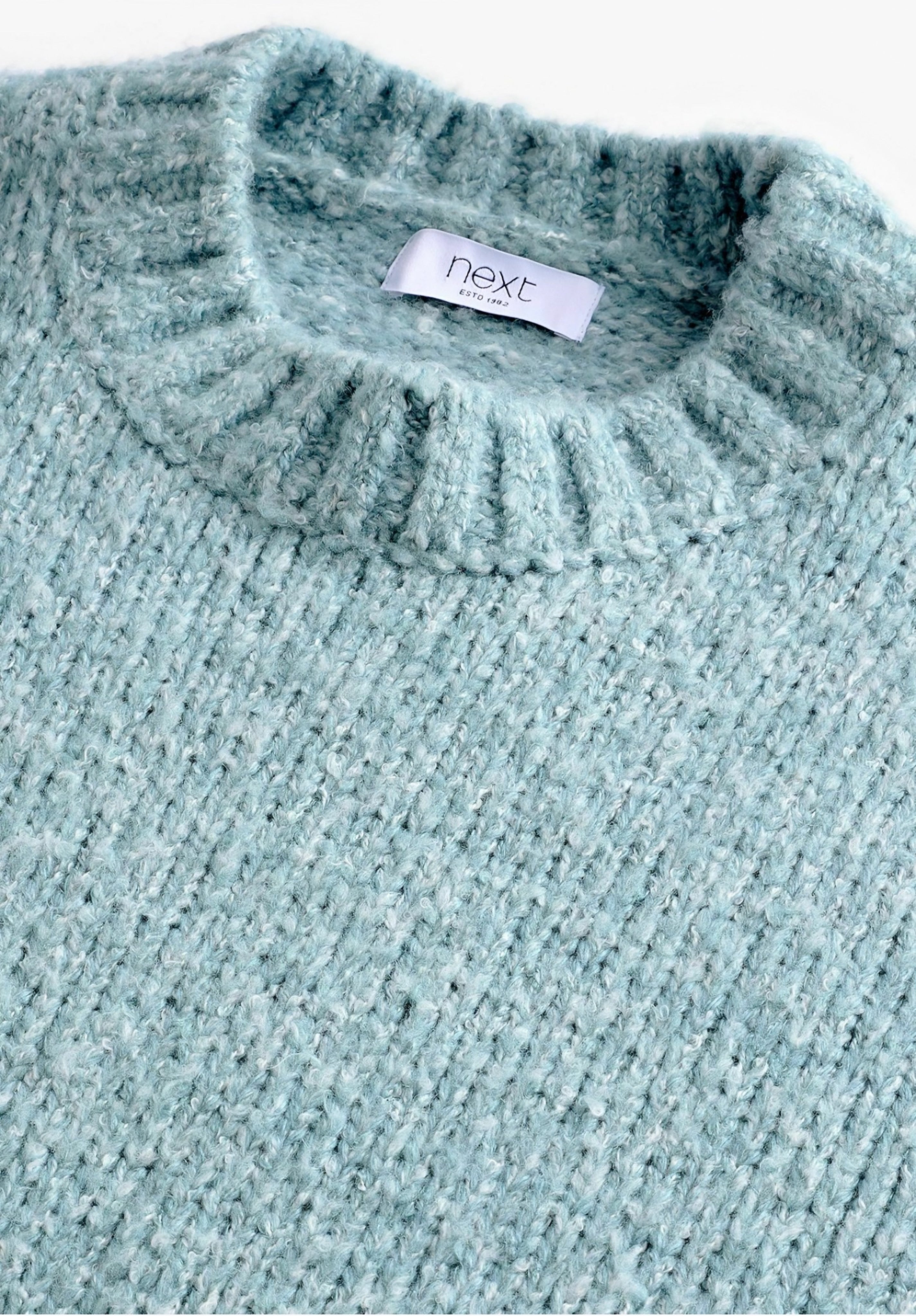 Next - Blue Crew Relaxed Fit Knitted Sweater