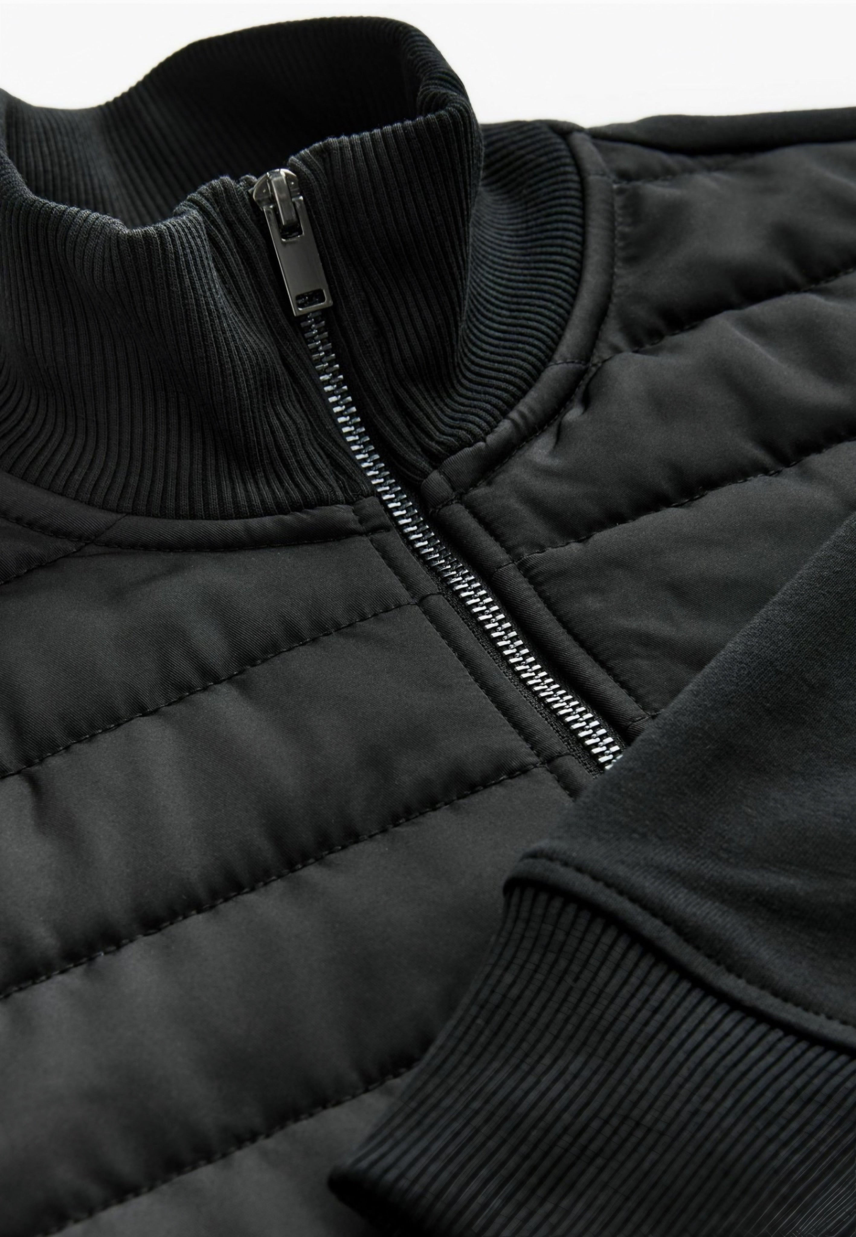 Next HYBRID NECK REGULAR FIT - Transitional Jacket - Black
