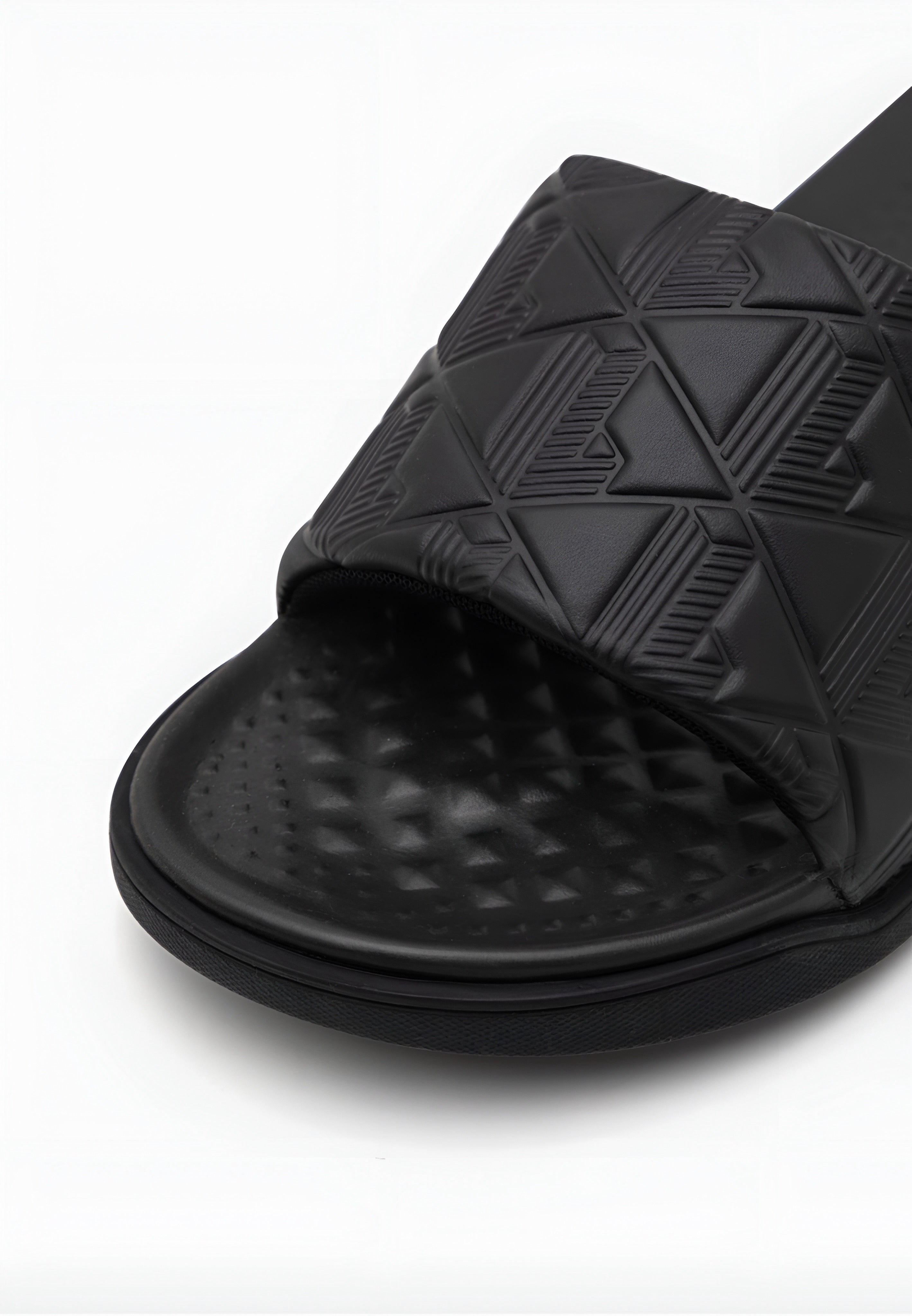 LACOSTE SERVE SLIDE DUAL – BLACK