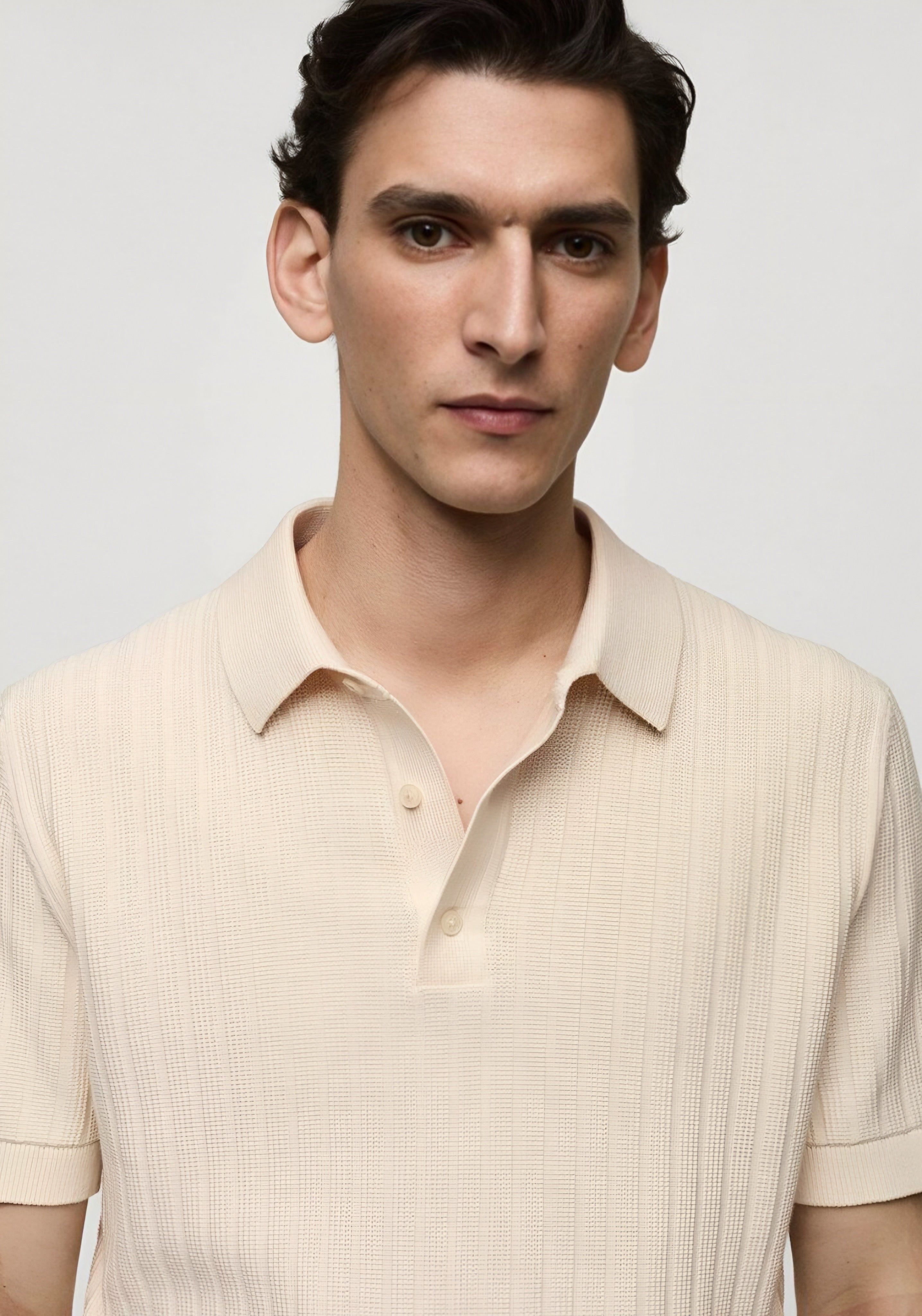 Mango FLOSS - Polo Shirt - Off-White