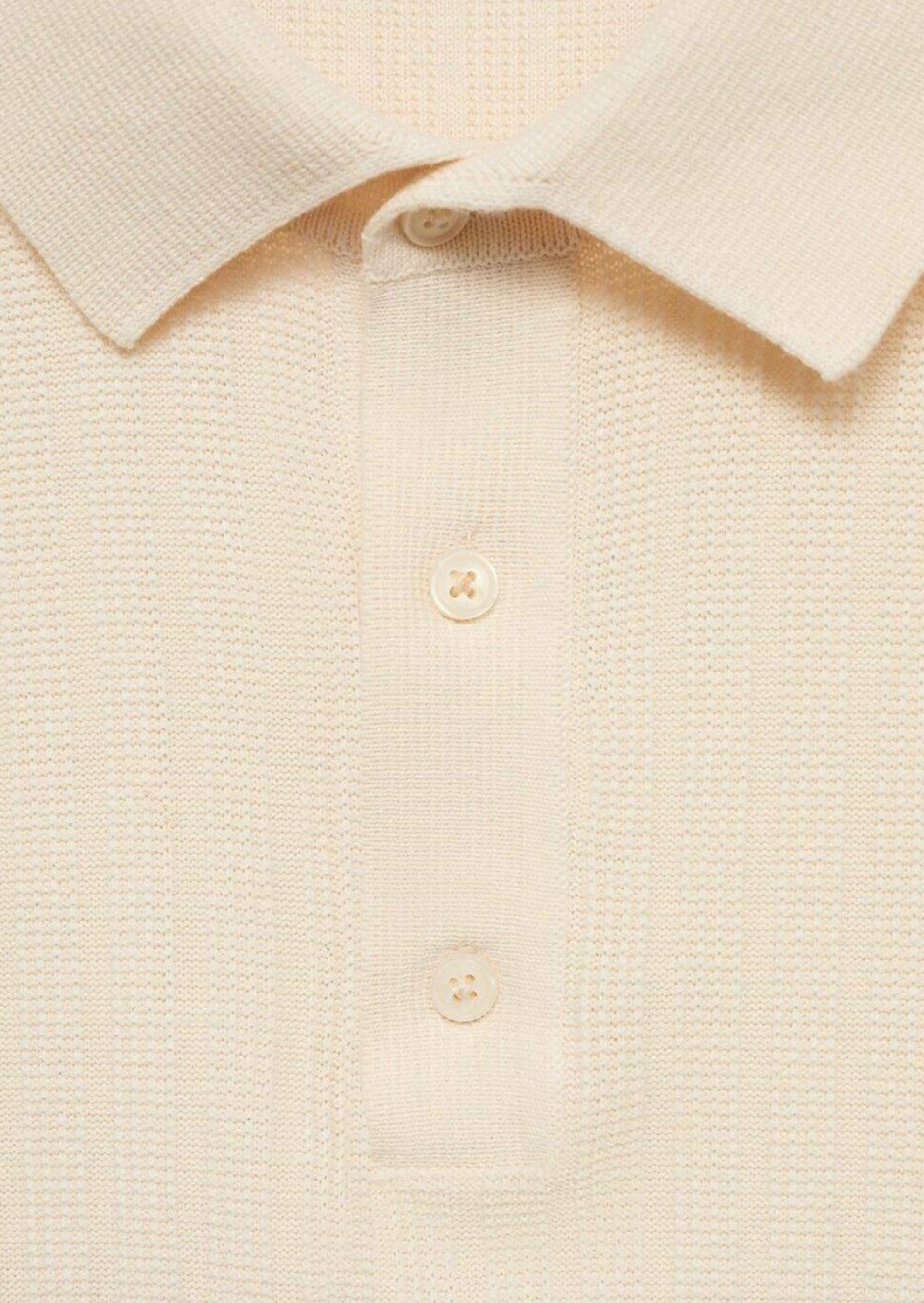 Mango FLOSS - Polo Shirt - Off-White