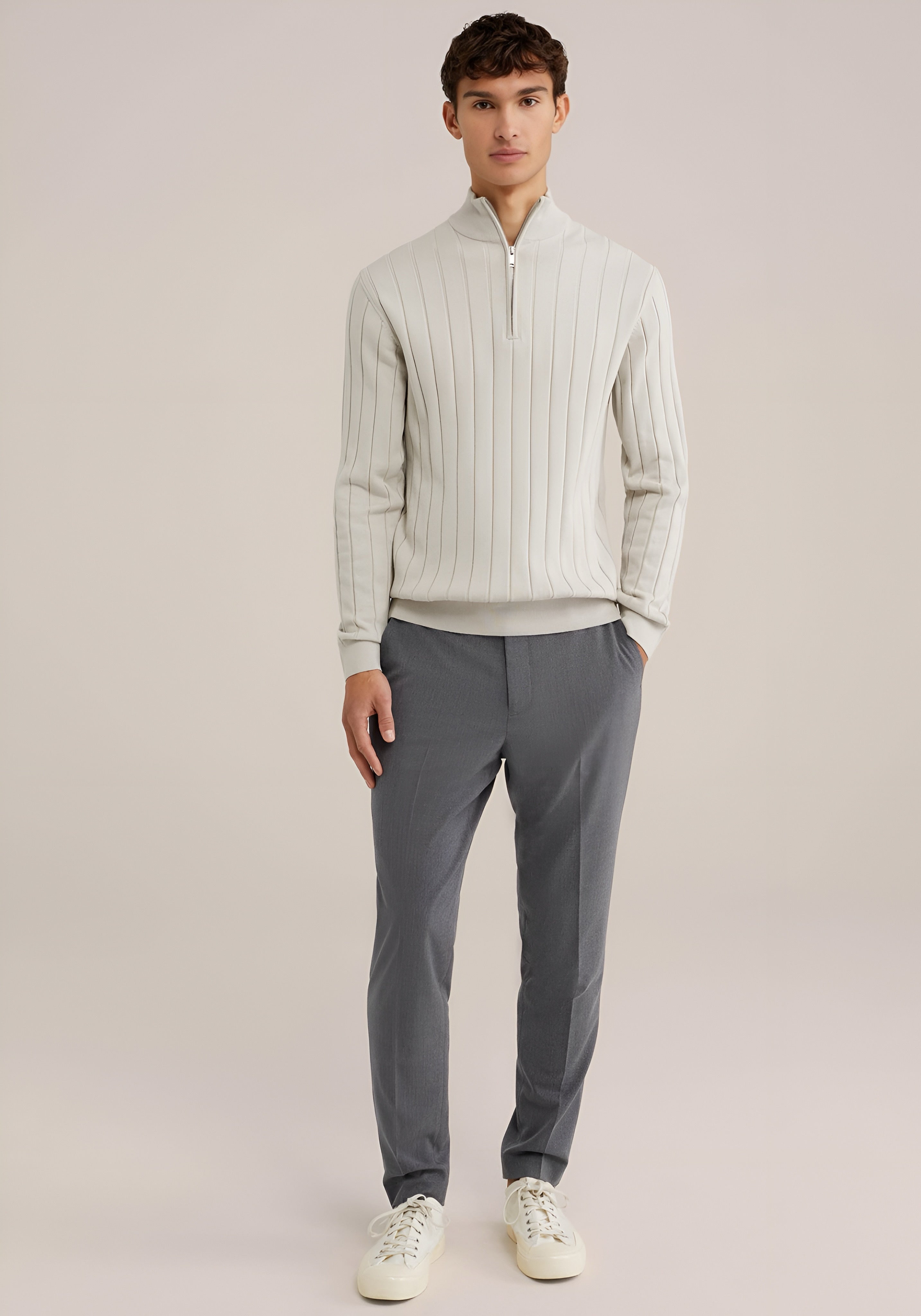 WE Fashion - Sweater - Beige