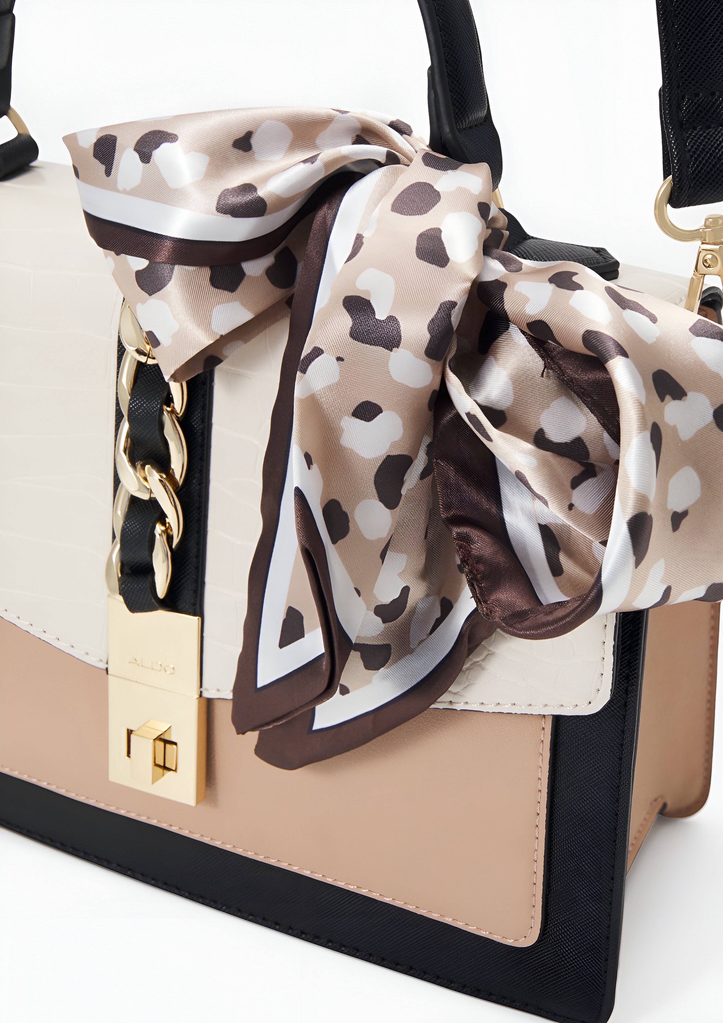 ALDO CAILLA - Handbag - Bone/Multi-Coloured