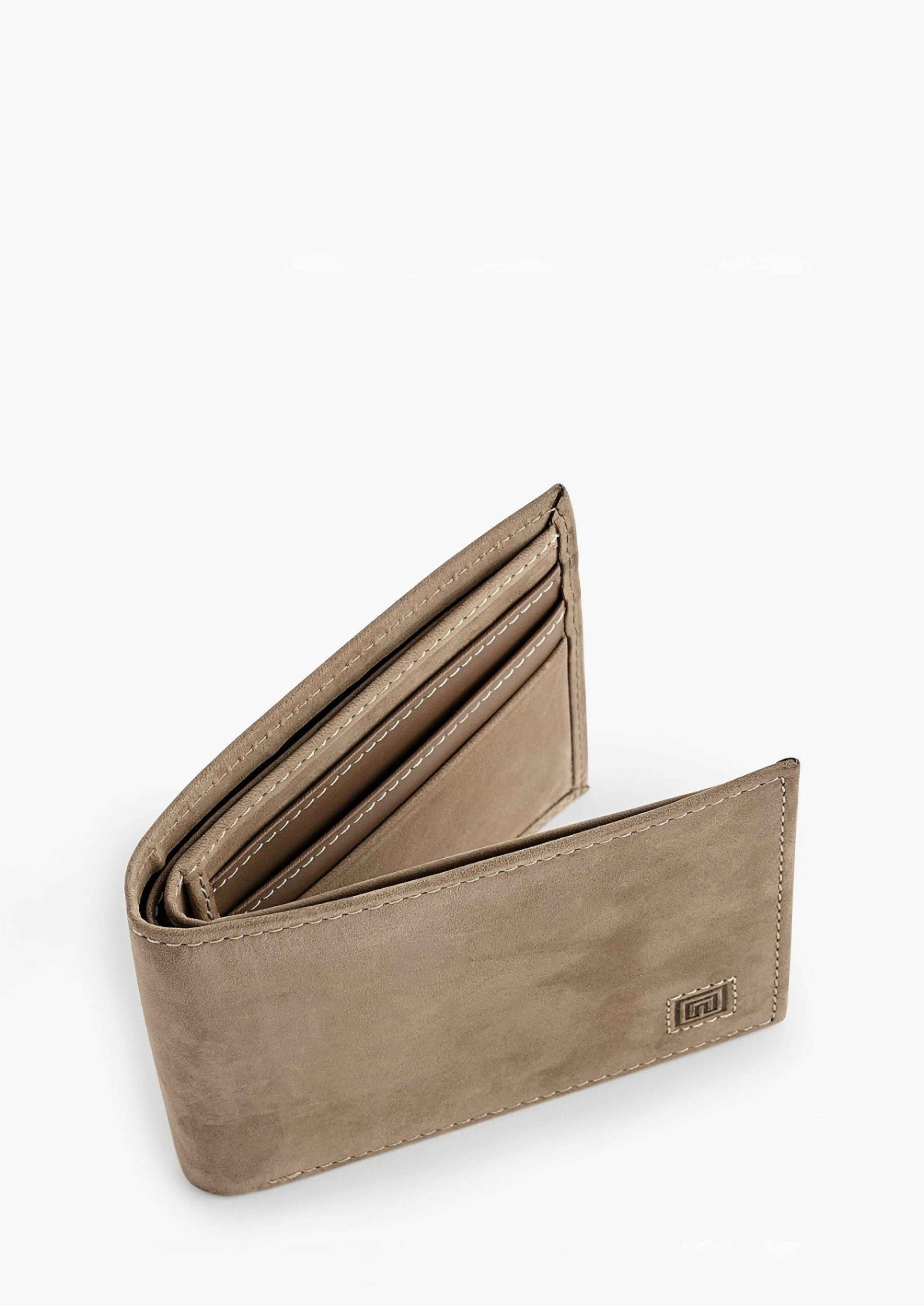 NEXT N LOGO - WALLET - BROWN
