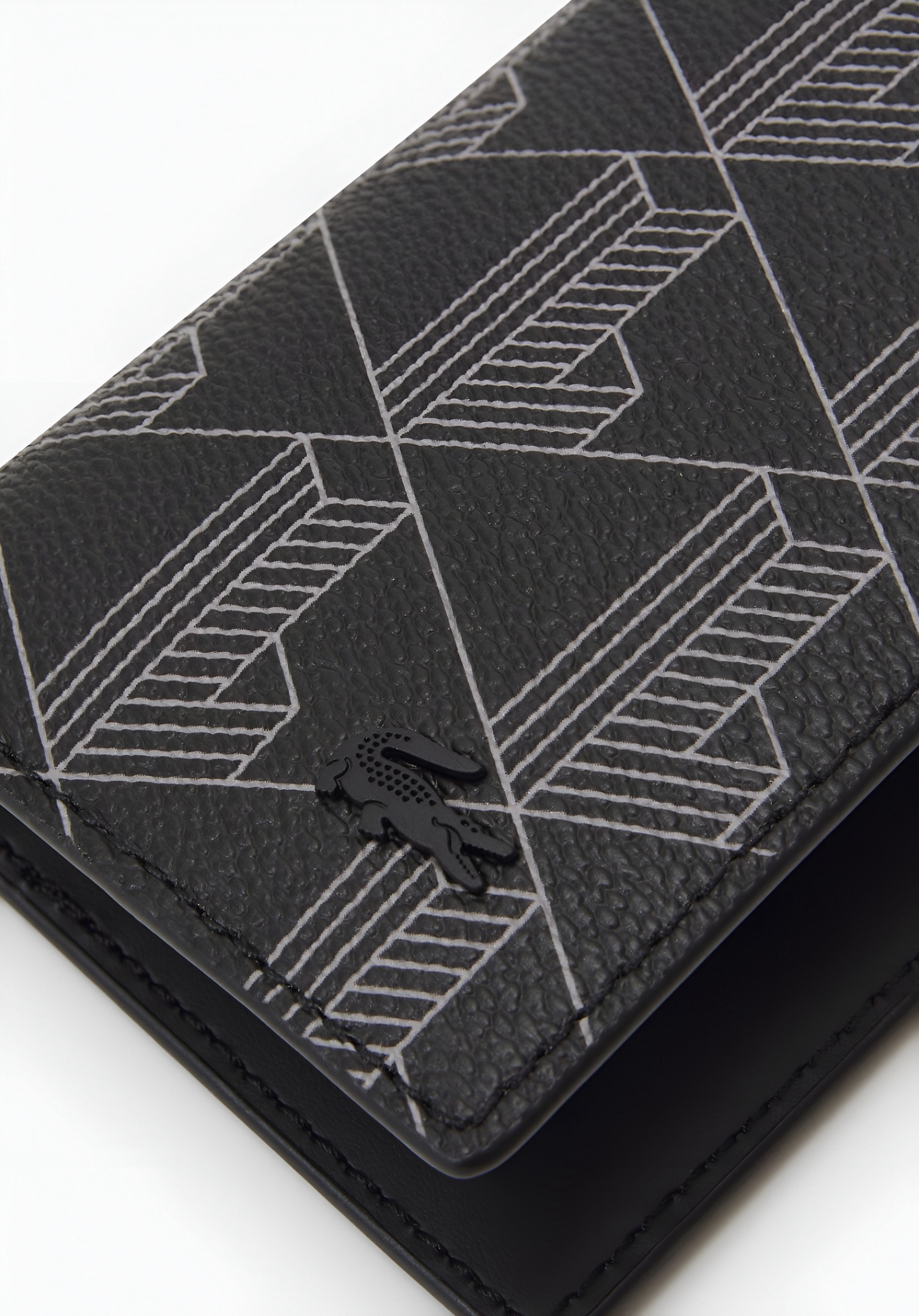 Lacoste - Money Pieces Blend Unisex Wallet - Noir