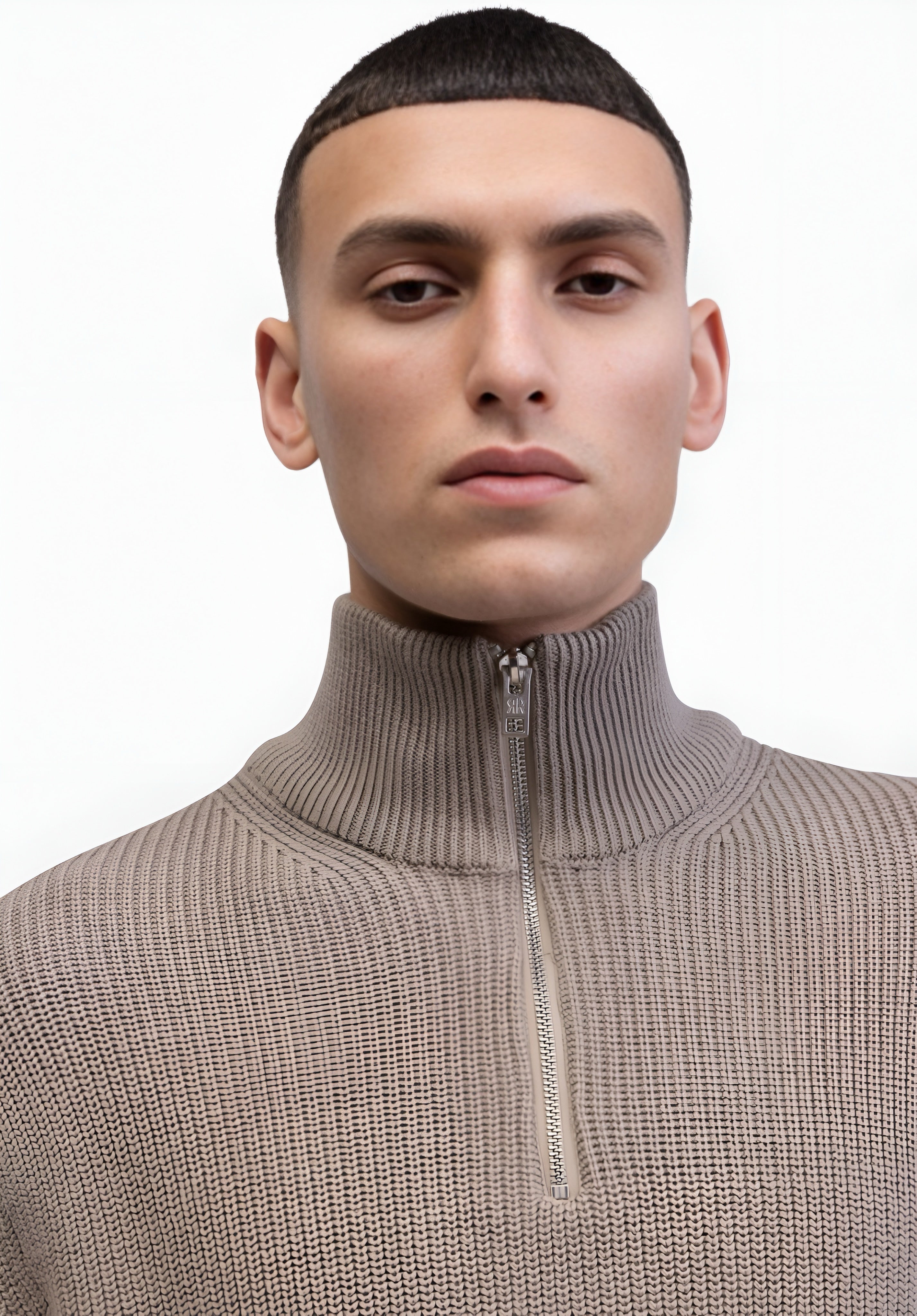 Redefined Rebel COLE REGULAR FIT - Sweater - vintage khaki