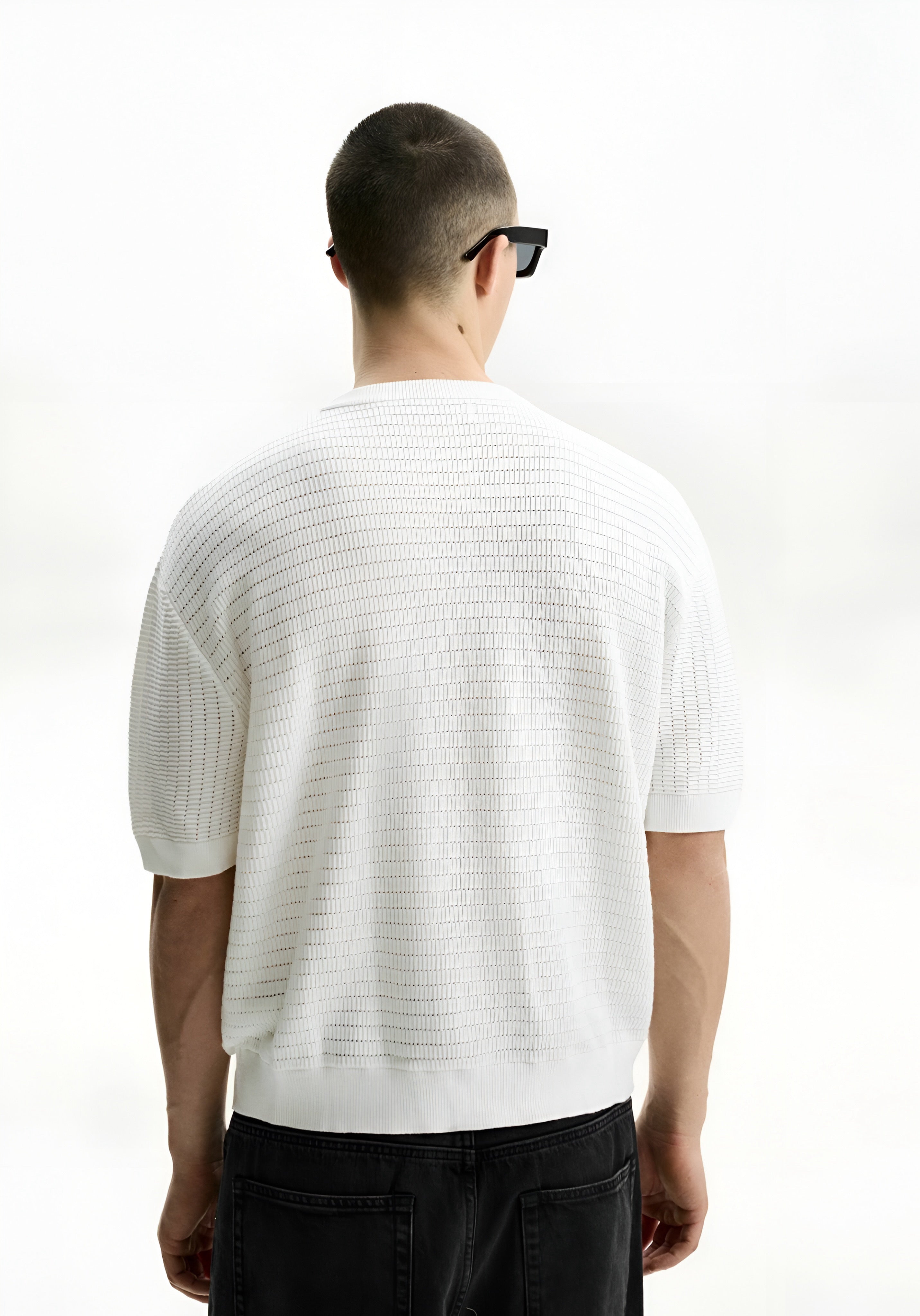 Bershka - Basic T-Shirt - White