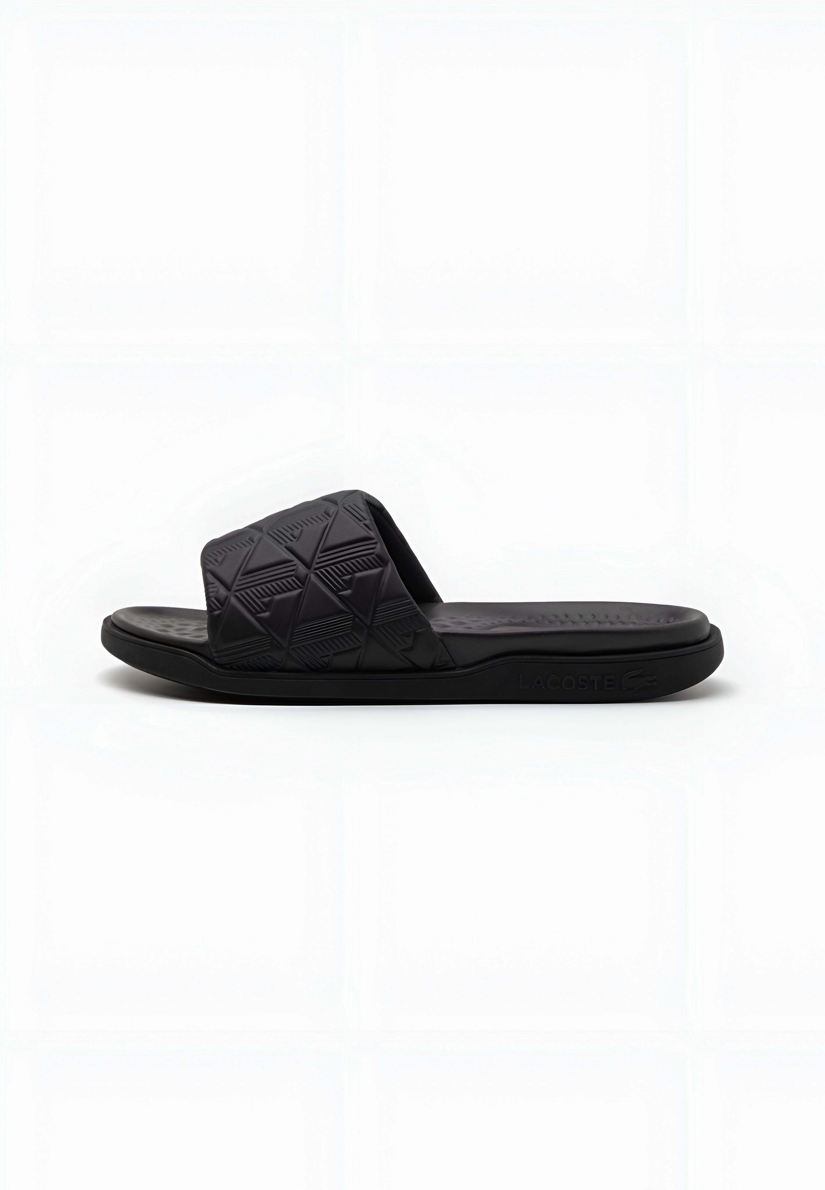 LACOSTE SERVE SLIDE DUAL – BLACK