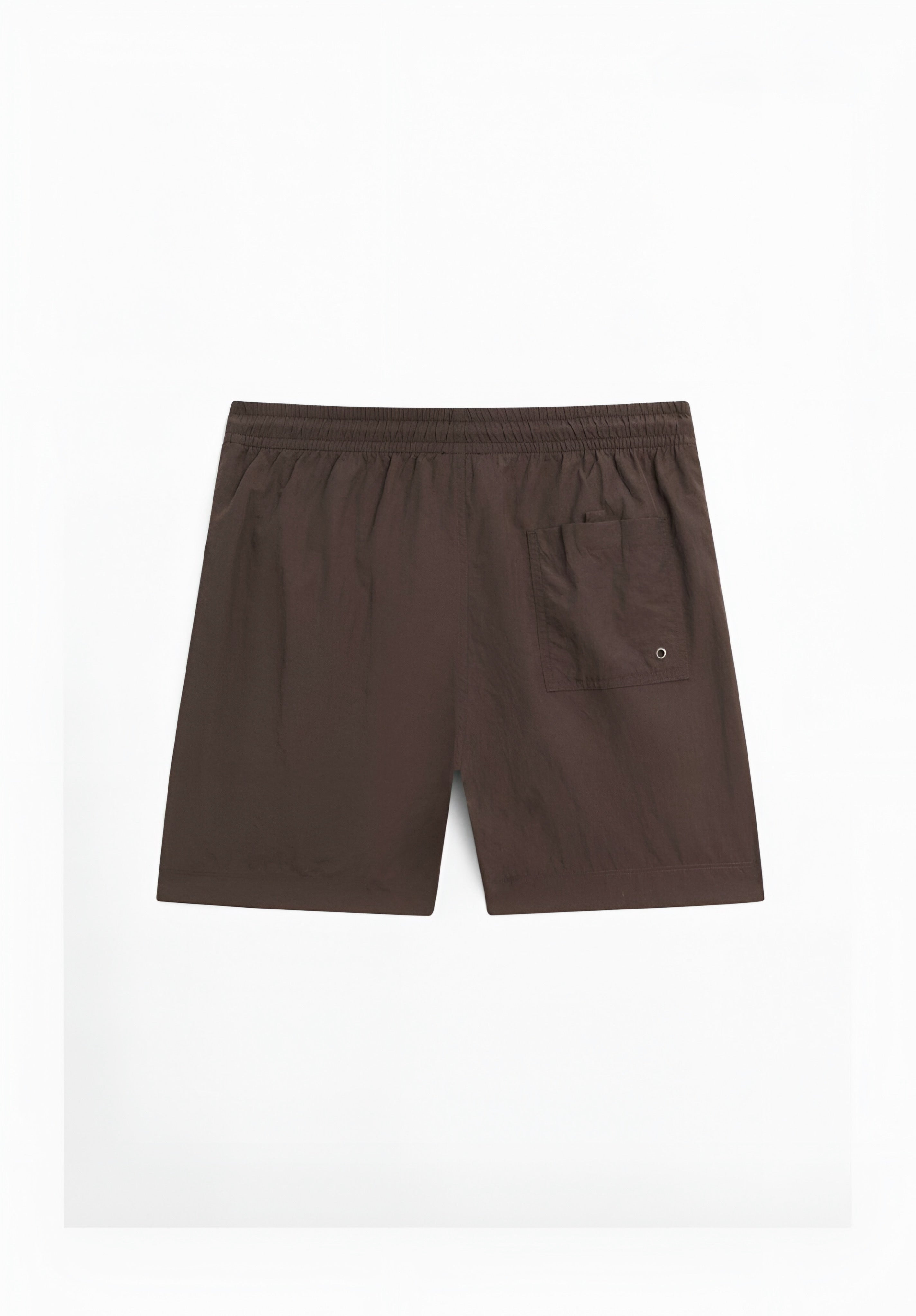 MASSIMO DUTTI PLAIN - SWIM SHORTS - BORDEAUX