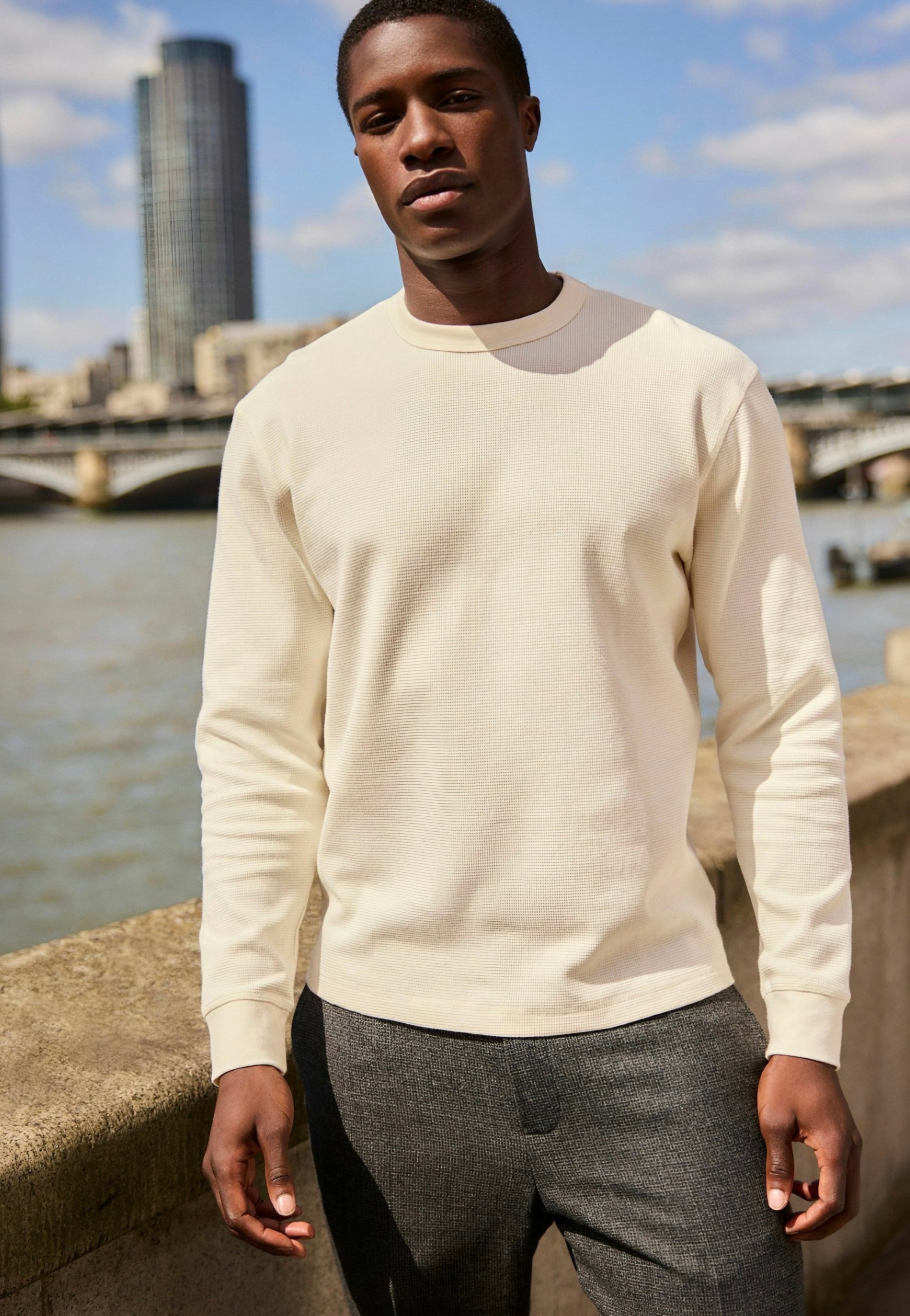 Next Knitted Sweater - Ecru White